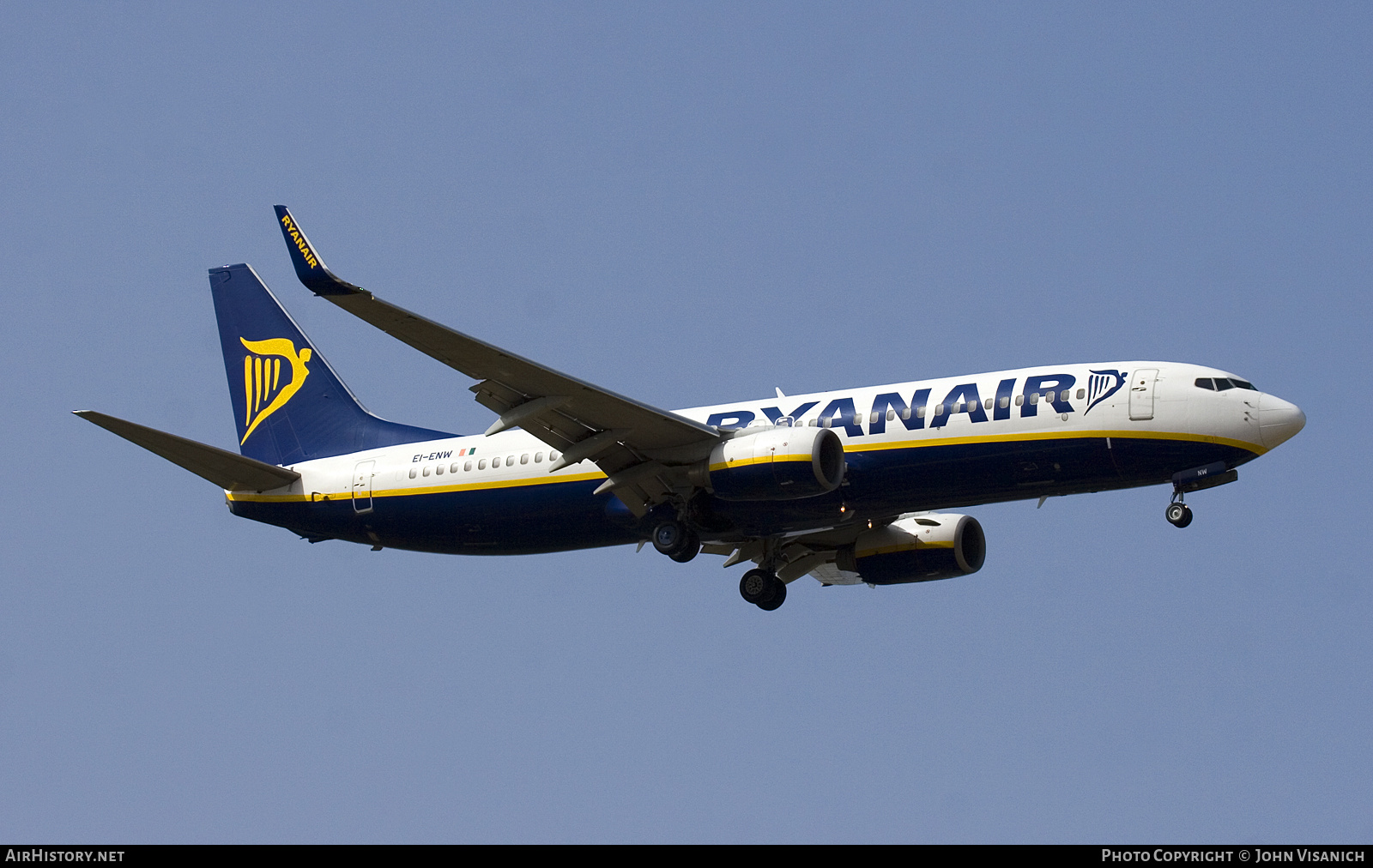Aircraft Photo of EI-ENW | Boeing 737-8AS | Ryanair | AirHistory.net #821656