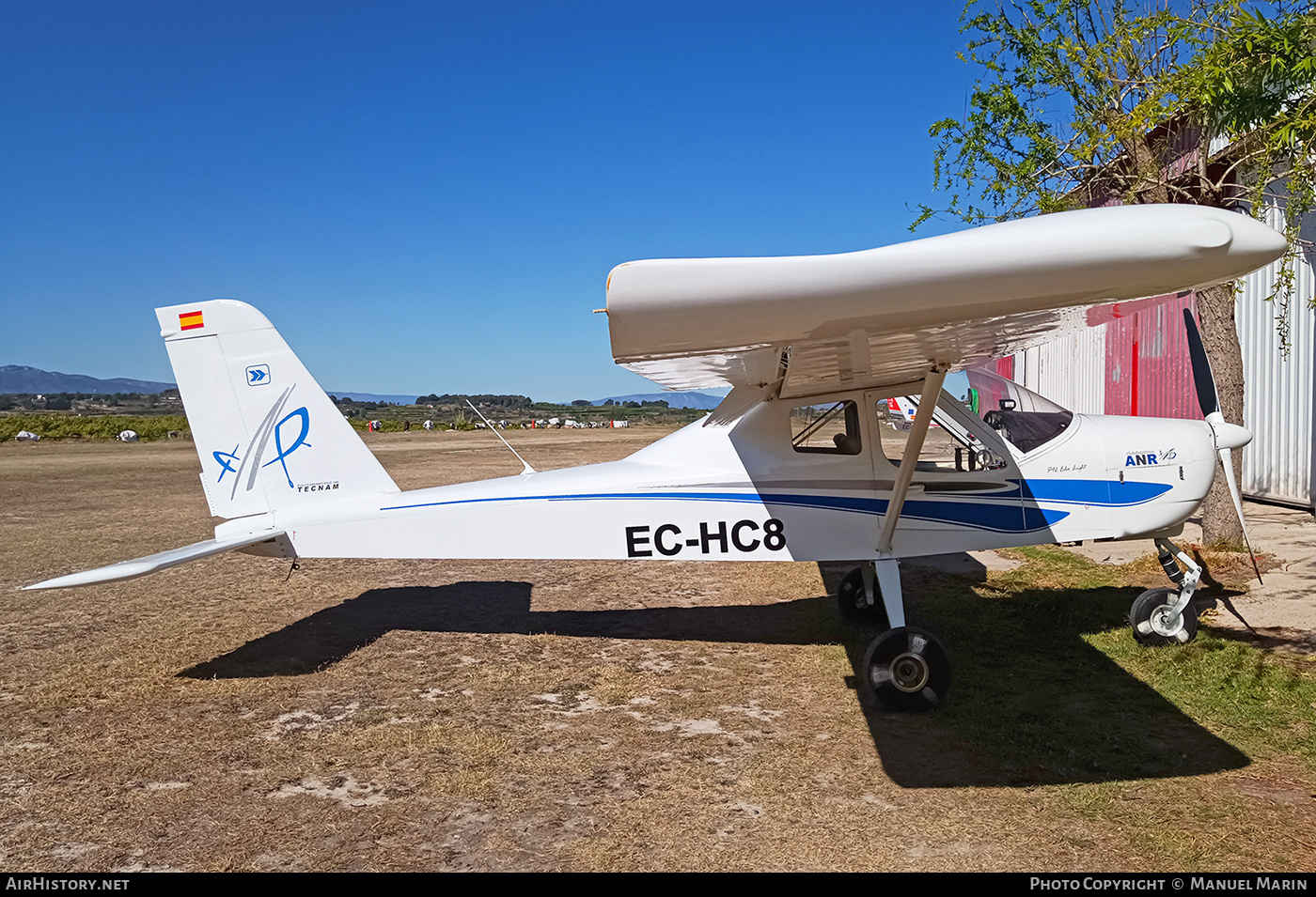 Aircraft Photo of EC-HC8 | Tecnam P-92 Echo | AirHistory.net #821664