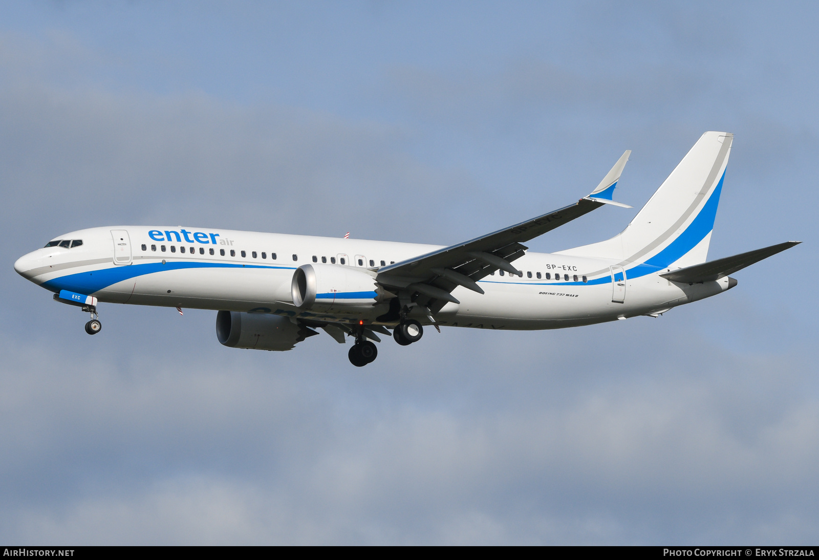 Aircraft Photo of SP-EXC | Boeing 737-8 Max 8 | Enter Air | AirHistory.net #821696