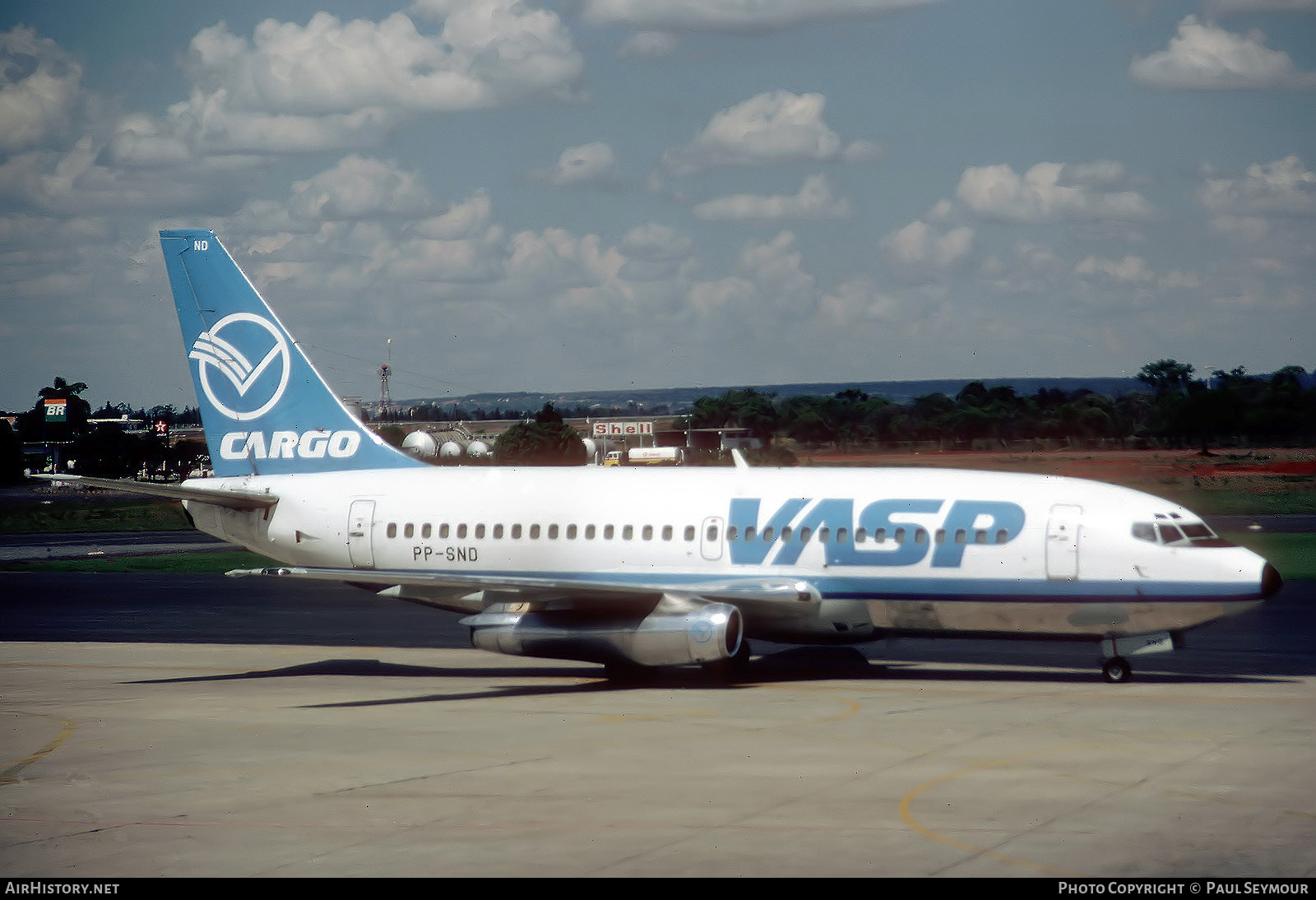 Aircraft Photo of PP-SND | Boeing 737-2A1C/Adv | VASP Cargo | AirHistory.net #821706