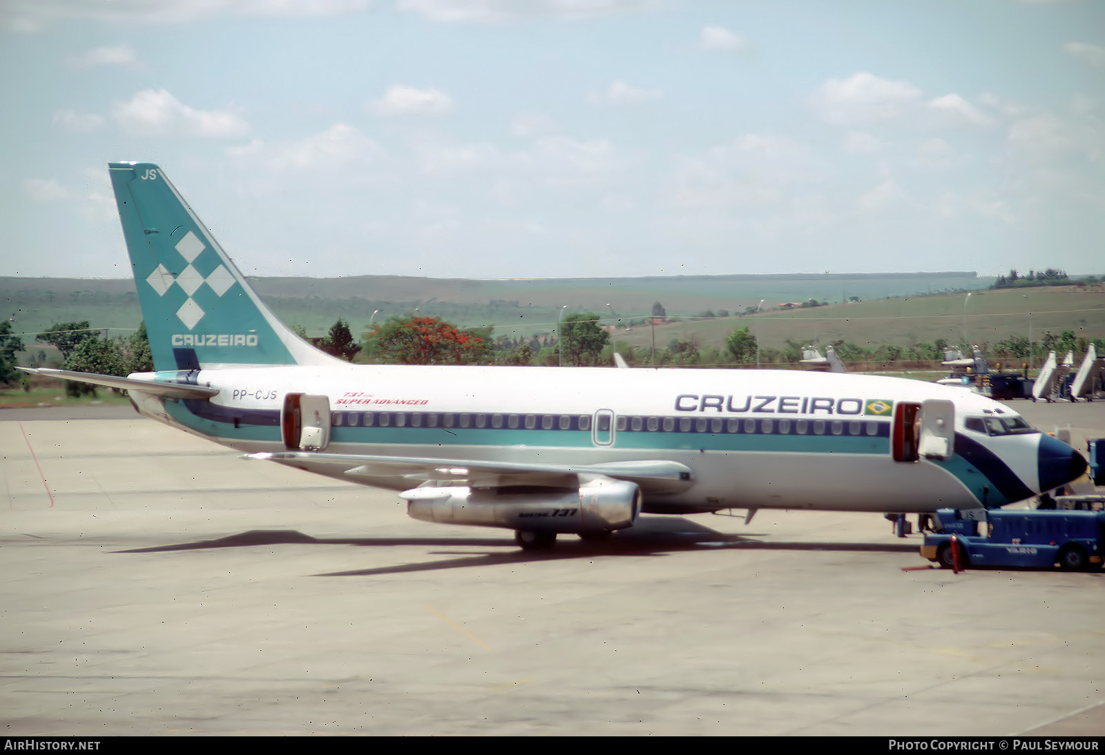 Aircraft Photo of PP-CJS | Boeing 737-2C3/Adv | Cruzeiro | AirHistory.net #821707