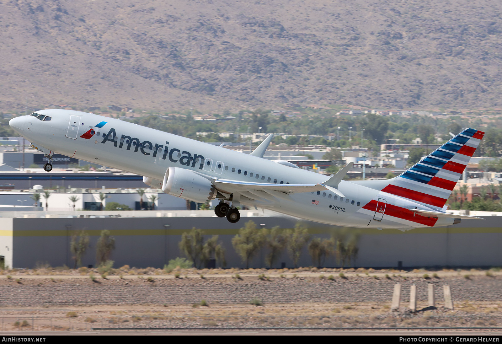 Aircraft Photo of N309UL | Boeing 737-8 Max 8 | American Airlines | AirHistory.net #821719