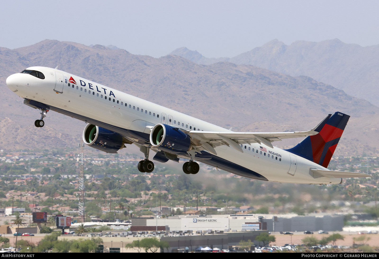 Aircraft Photo of N584DN | Airbus A321-271NX | Delta Air Lines | AirHistory.net #821720