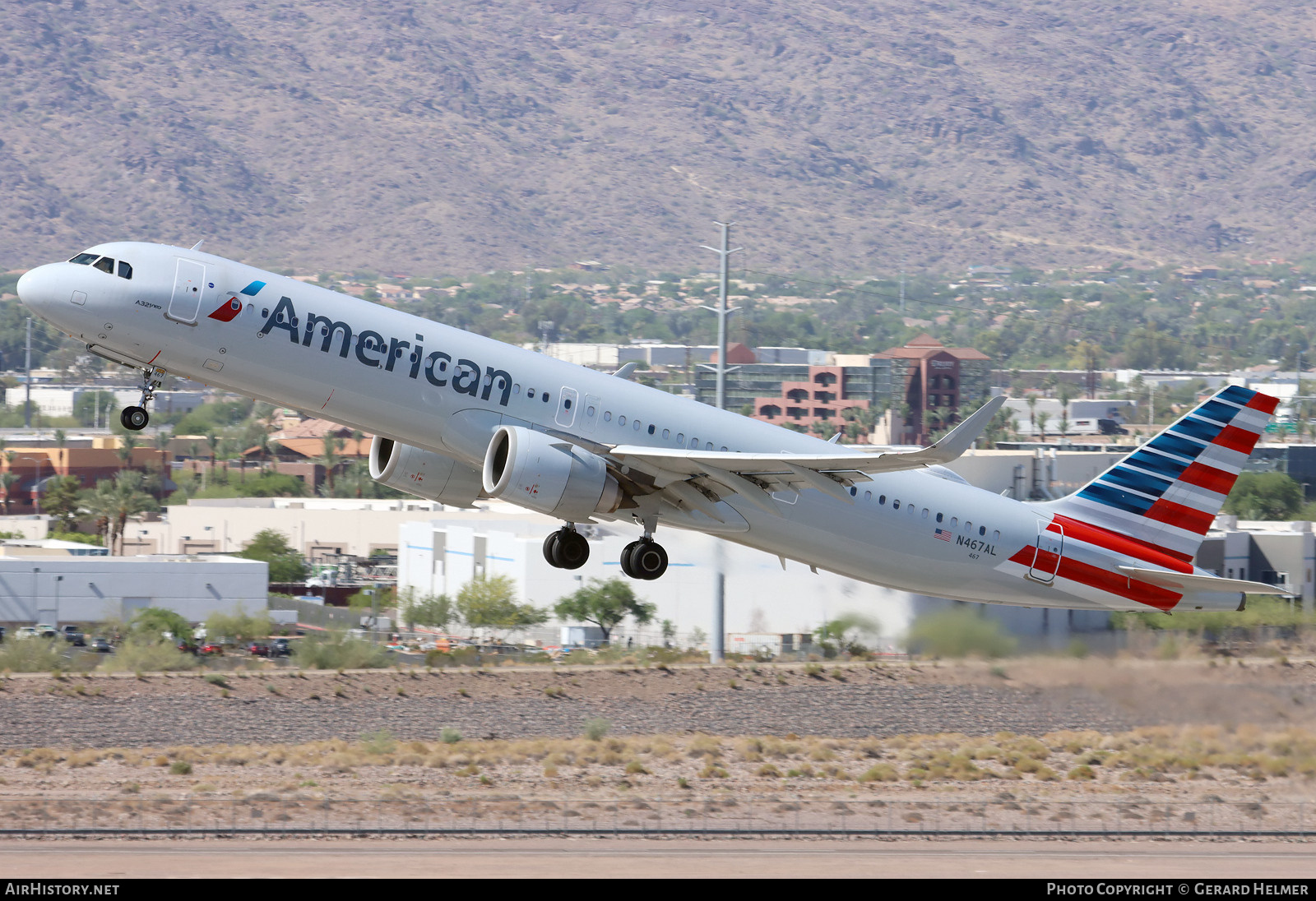 Aircraft Photo of N467AL | Airbus A321-253NX | American Airlines | AirHistory.net #821724