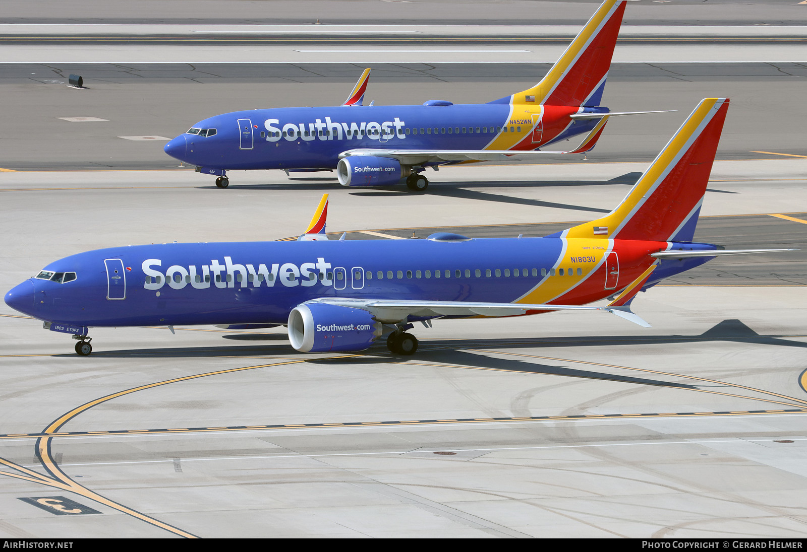 Aircraft Photo of N1803U | Boeing 737-8 Max 8 | Southwest Airlines | AirHistory.net #821728
