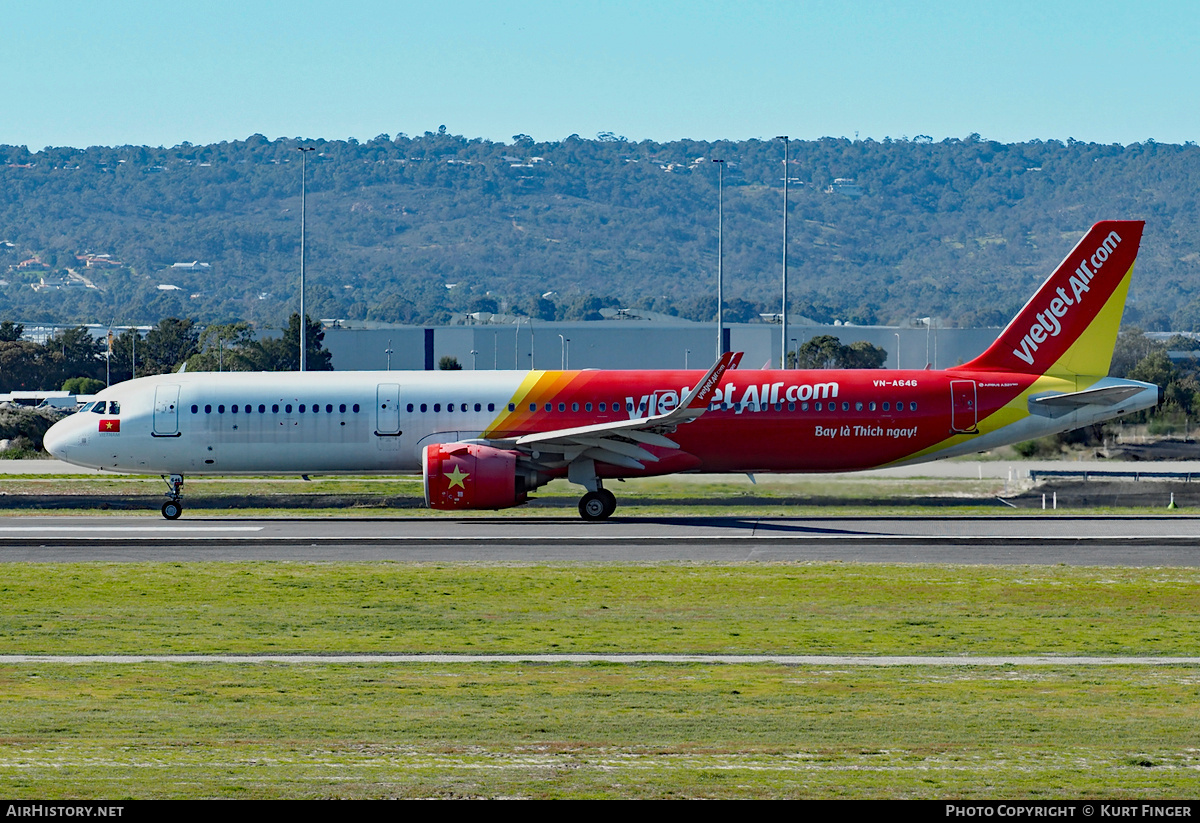 Aircraft Photo of VN-A646 | Airbus A320-271N | VietJet Air | AirHistory.net #821737
