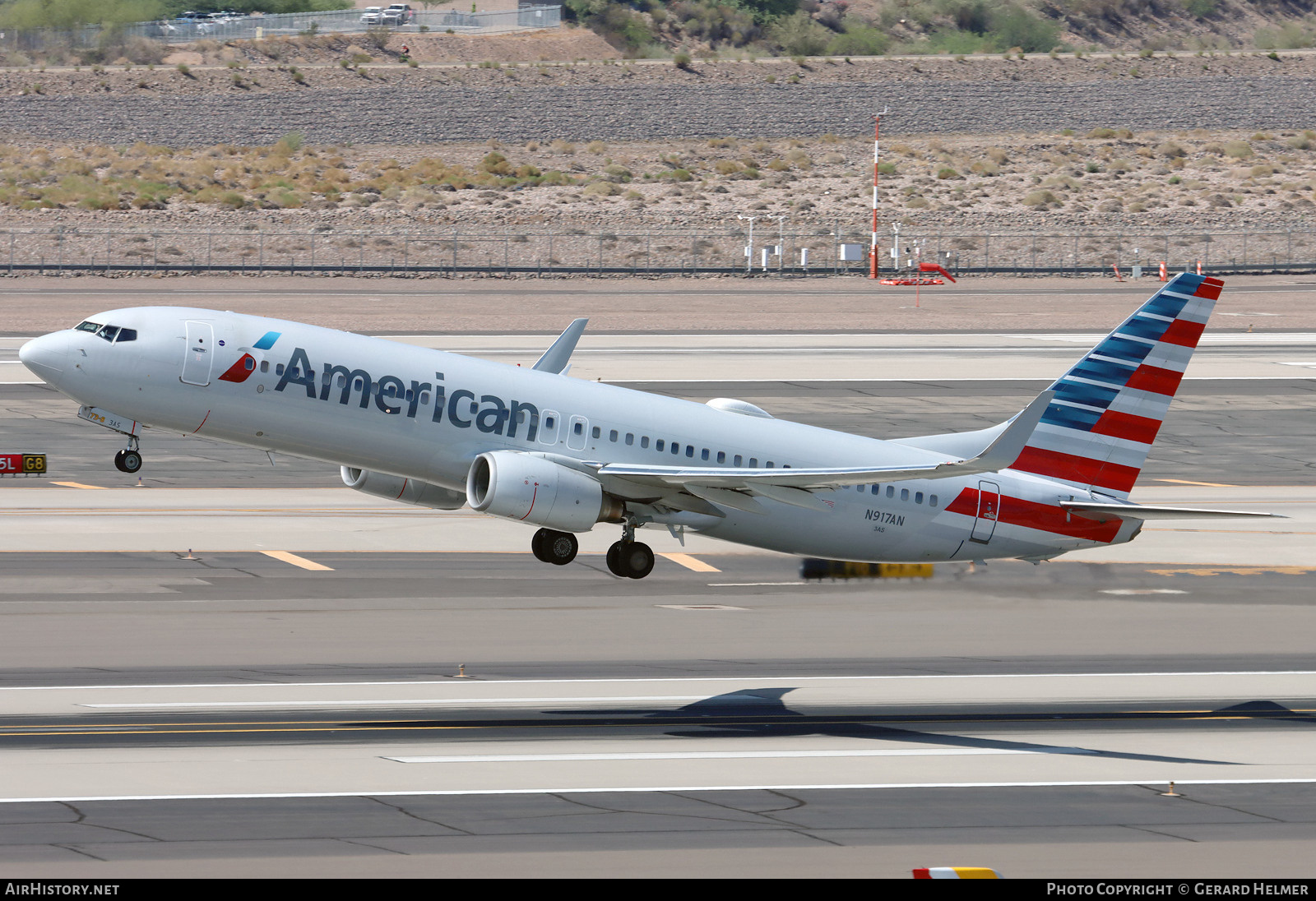 Aircraft Photo of N917AN | Boeing 737-823 | American Airlines | AirHistory.net #821740