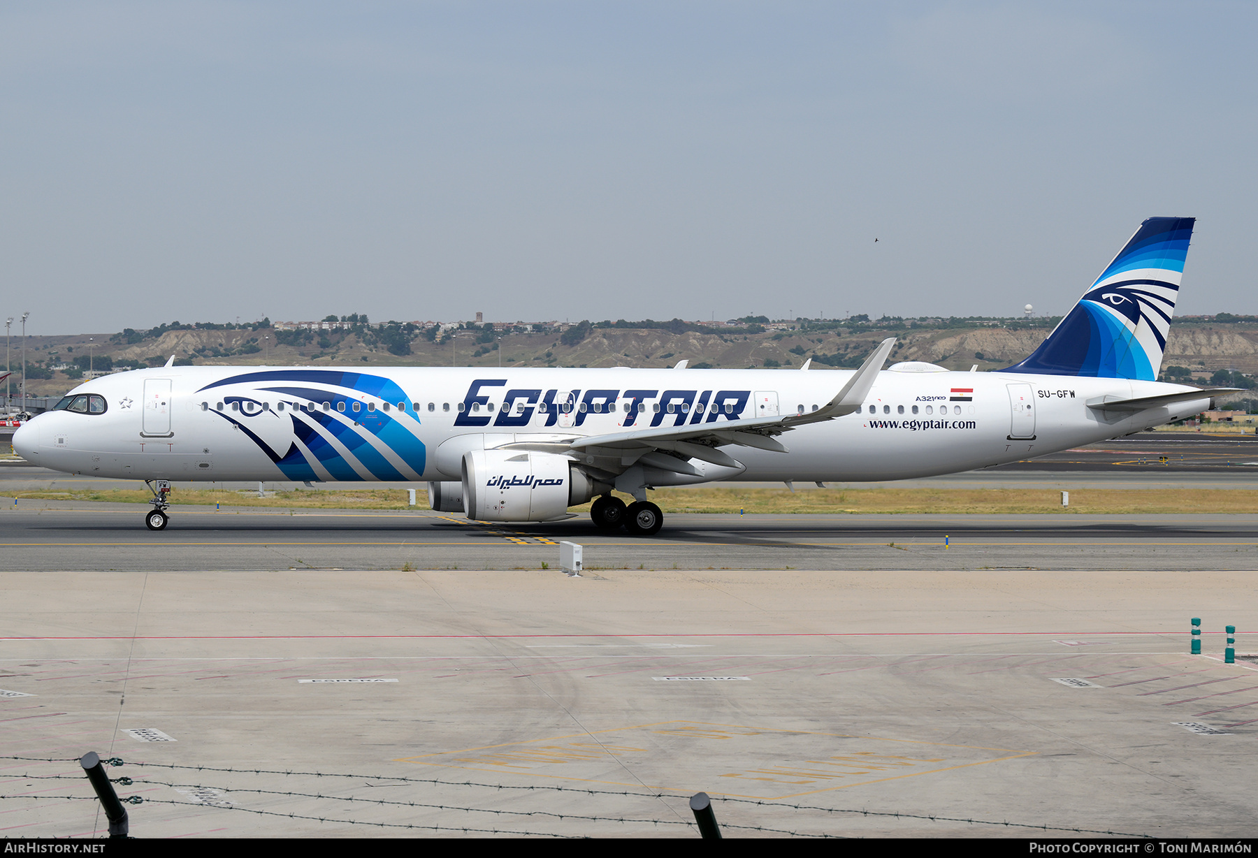 Aircraft Photo of SU-GFW | Airbus A321-271NX | EgyptAir | AirHistory.net #821752