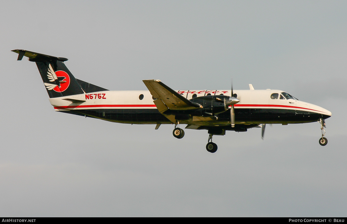 Aircraft Photo of N575Z | Beech 1900C-1 | Frontier Flying Service | AirHistory.net #821759