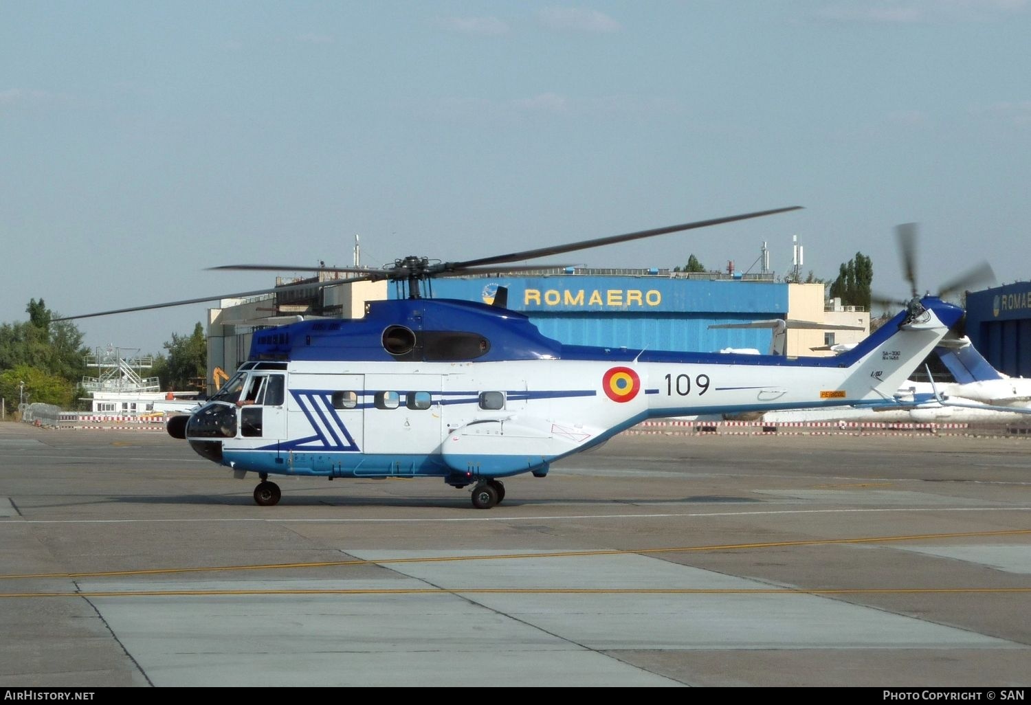 Aircraft Photo of 109 | Aerospatiale SA-330L Puma | Romania - SRI | AirHistory.net #821767