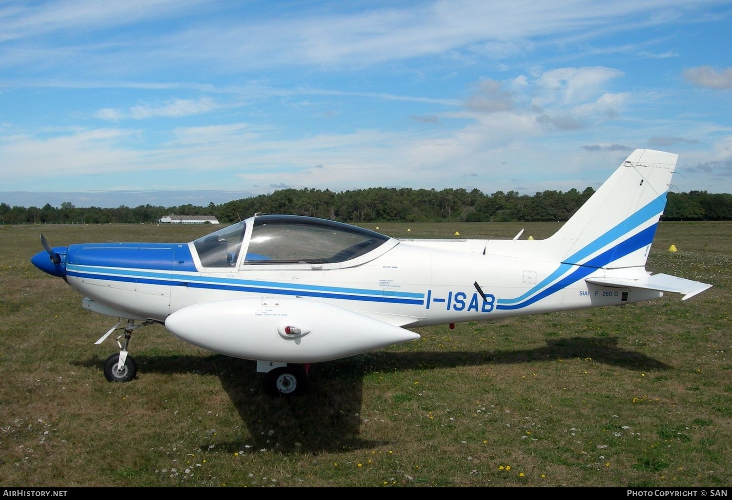Aircraft Photo of I-ISAB | SIAI-Marchetti SF-260D | AirHistory.net #821768