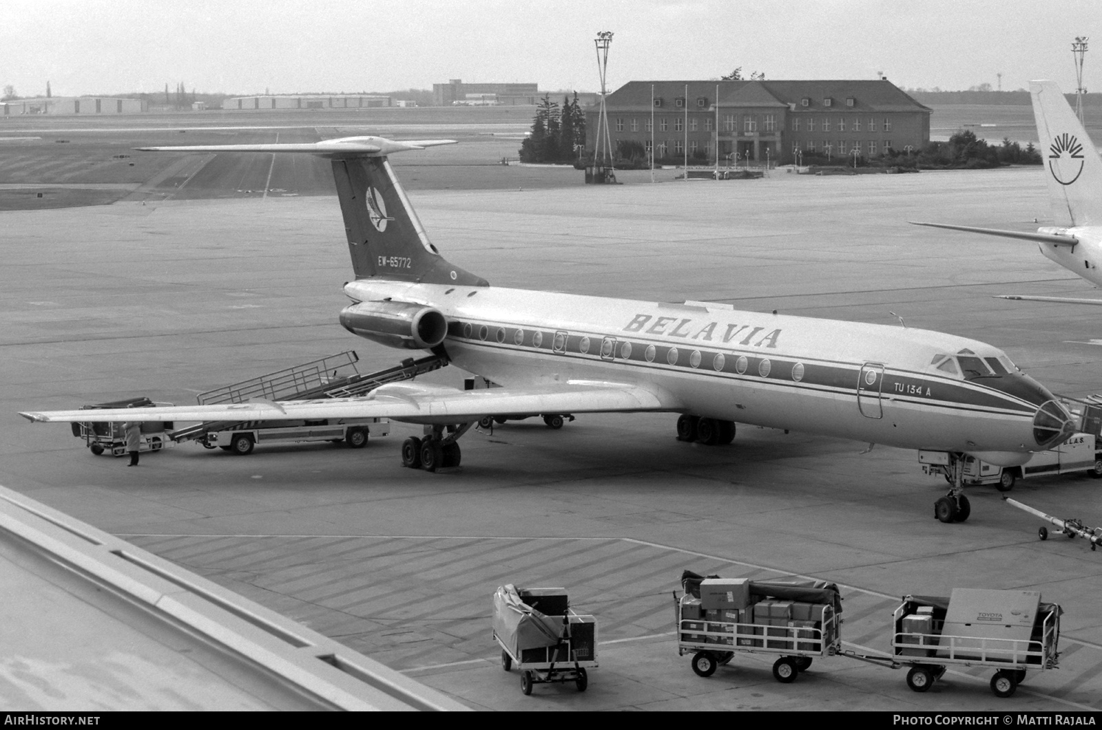Aircraft Photo of EW-65772 | Tupolev Tu-134A | Belavia | AirHistory.net #821788