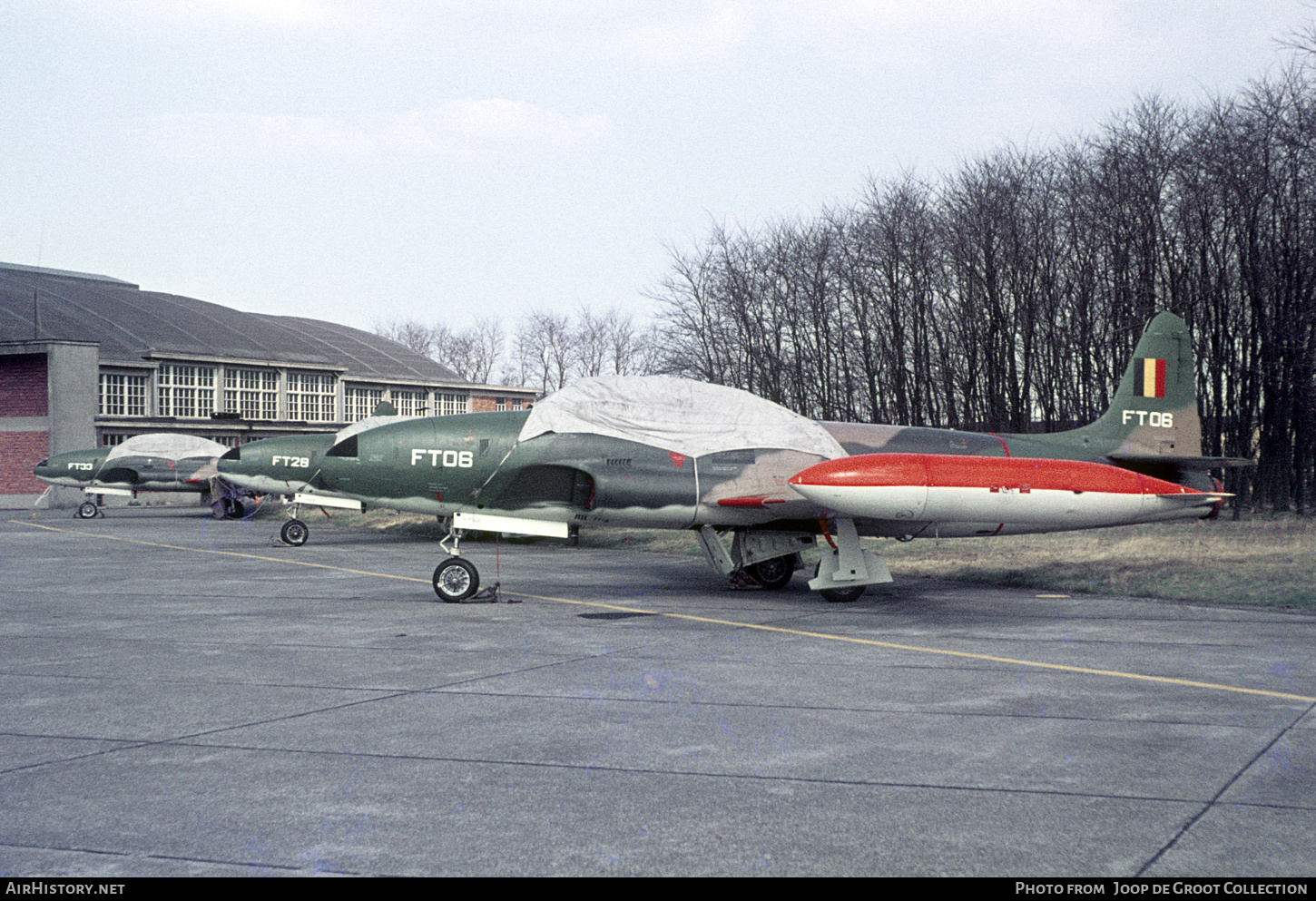 Aircraft Photo of FT06 | Lockheed T-33A | Belgium - Air Force | AirHistory.net #821804