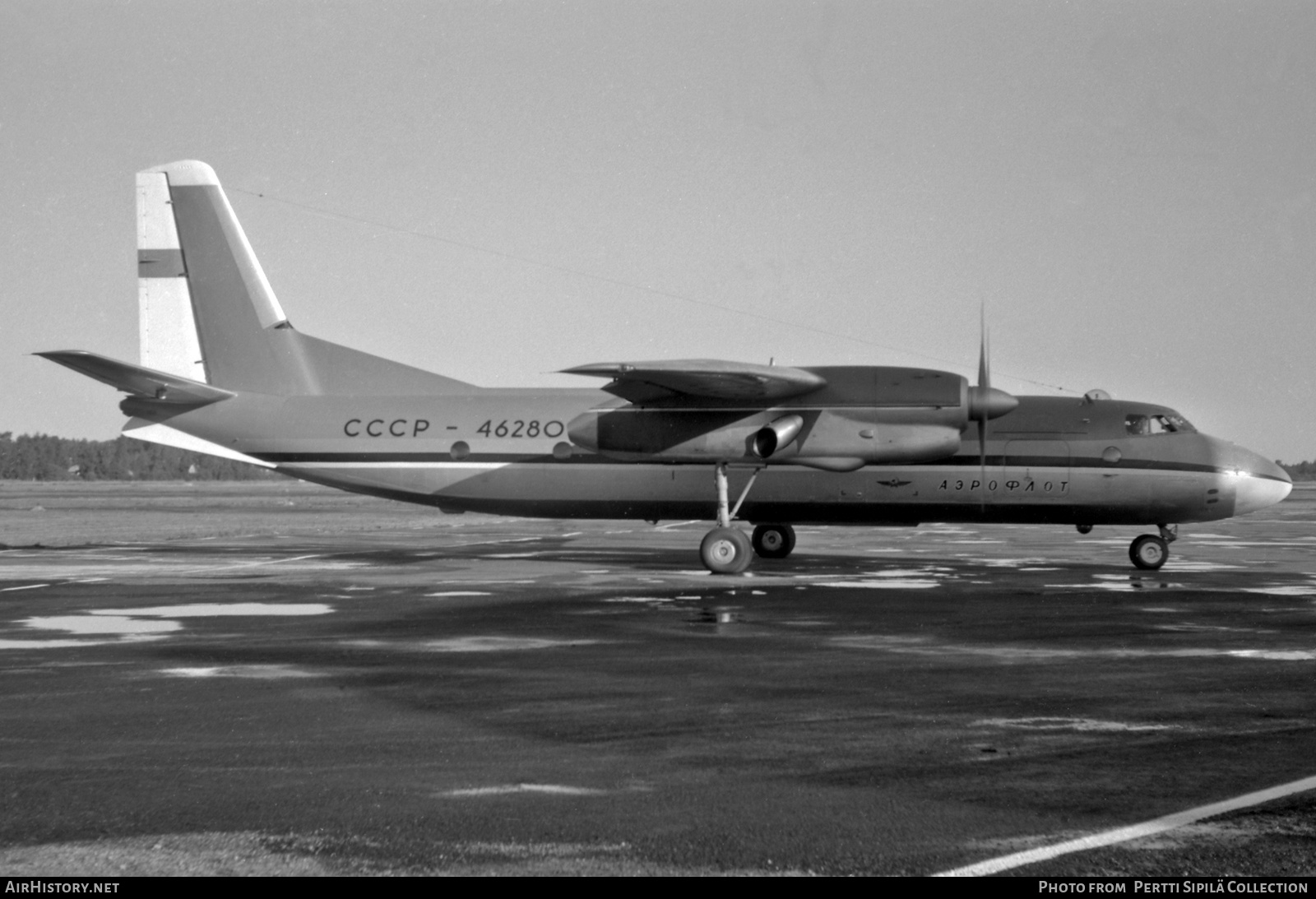 Aircraft Photo of CCCP-46280 | Antonov An-24T | Aeroflot | AirHistory.net #821805