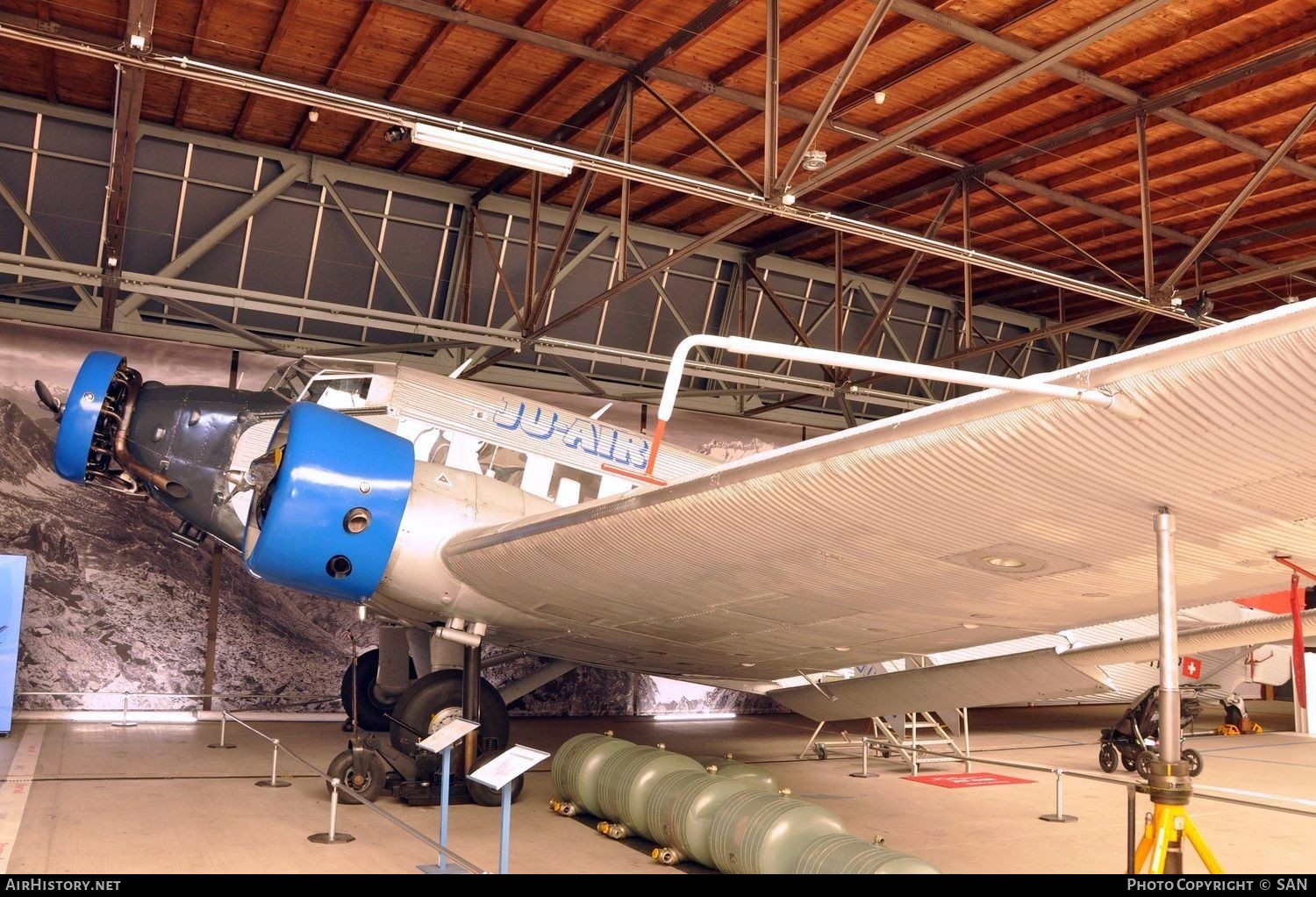 Aircraft Photo of HB-HOP | Junkers Ju 52/3m ge | Ju-Air | AirHistory.net #821811