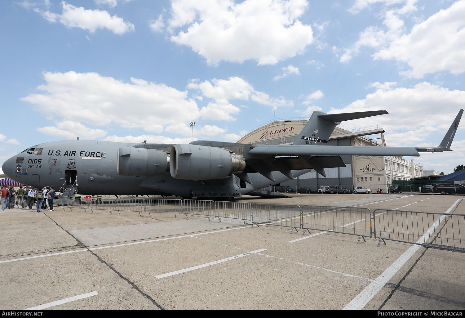 Aircraft Photo of 95-0105 / 50105 | McDonnell Douglas C-17A Globemaster III | USA - Air Force | AirHistory.net #821819