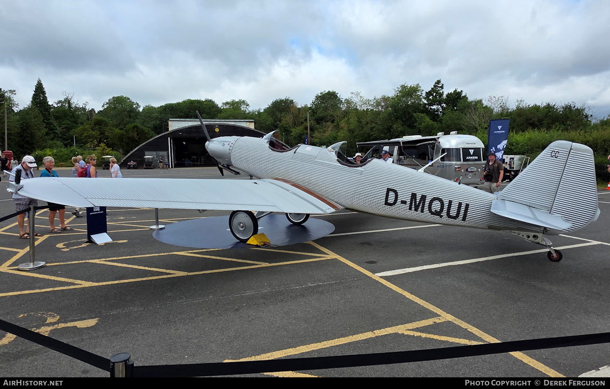 Aircraft Photo of D-MQUI | Junkers A 50 Junior Replica | AirHistory.net #821833