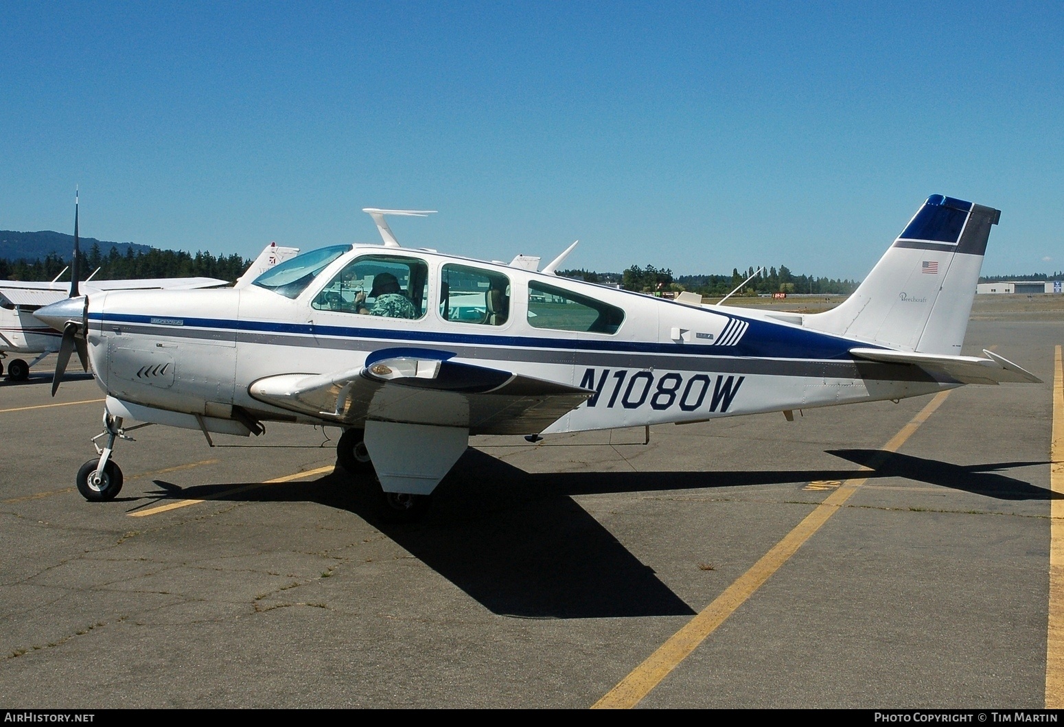 Aircraft Photo of N1080W | Beech C33A Debonair | AirHistory.net #821851