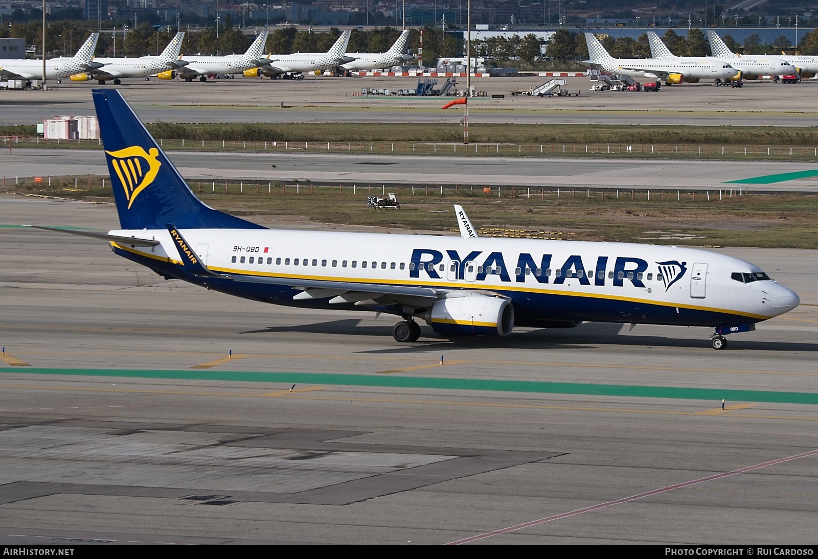Aircraft Photo of 9H-QBD | Boeing 737-8AS | Ryanair | AirHistory.net #821867