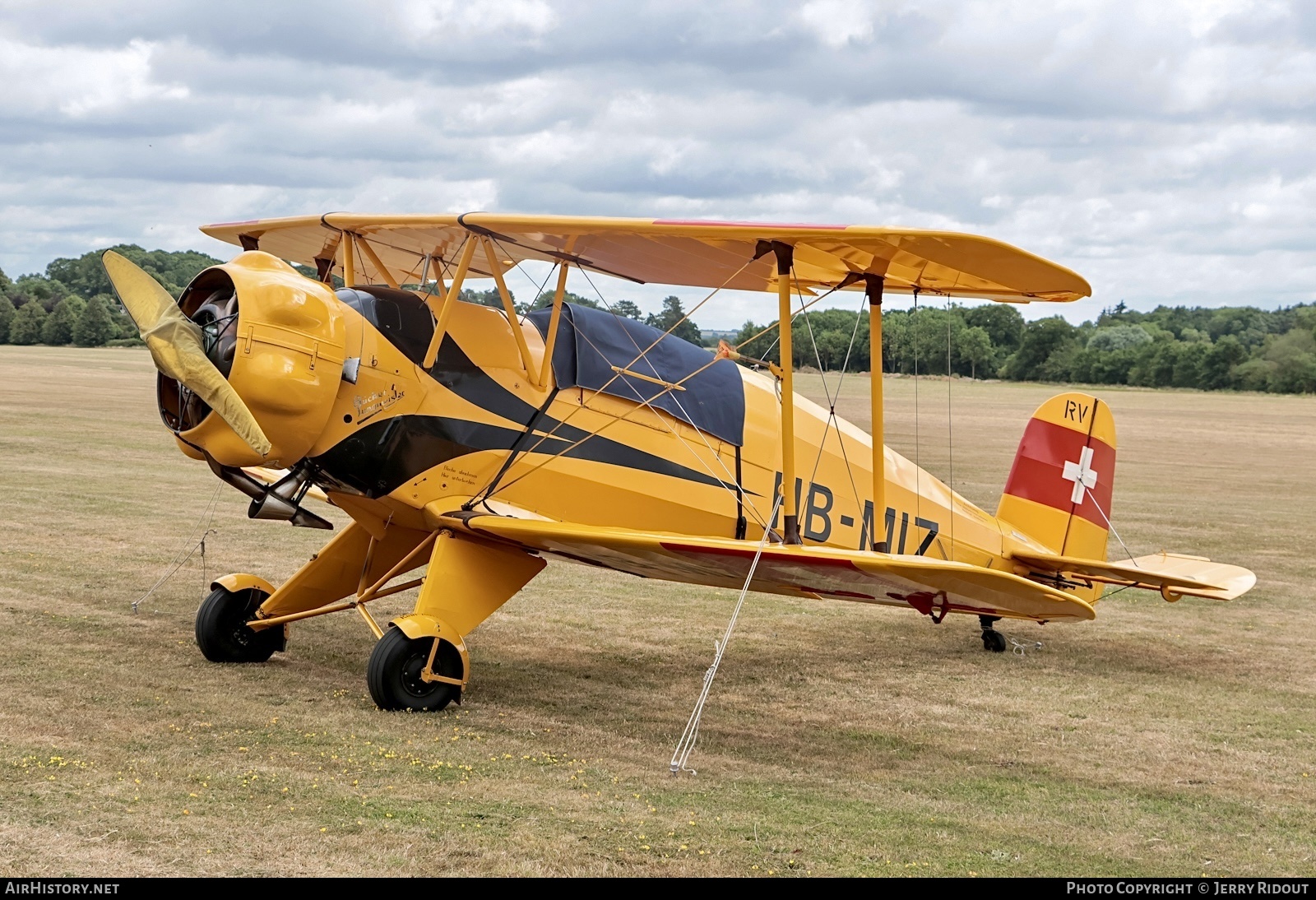 Aircraft Photo of HB-MIZ | Bücker Bü 133C Jungmeister | AirHistory.net #821878