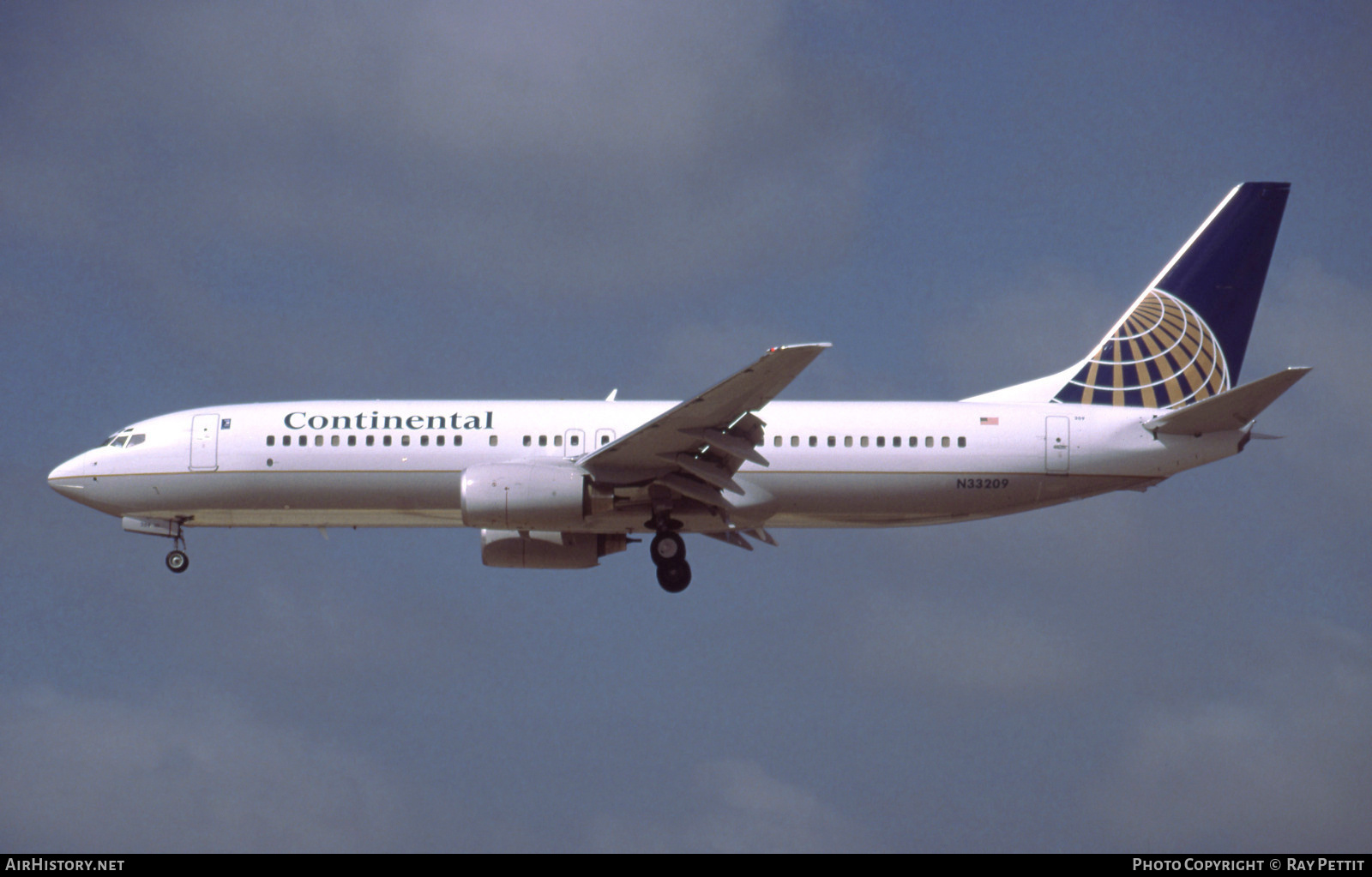Aircraft Photo of N33209 | Boeing 737-824 | Continental Airlines | AirHistory.net #821882