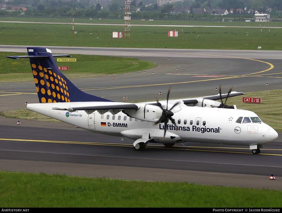 Aircraft Photo of D-BMMM | ATR ATR-42-500 | Lufthansa Regional | AirHistory.net #821900