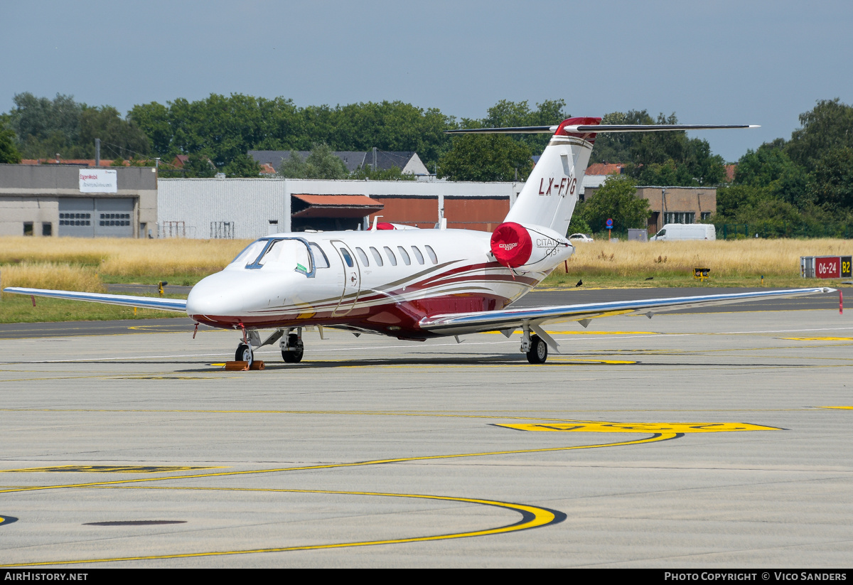 Aircraft Photo of LX-FYG | Cessna 525B CitationJet CJ3+ | AirHistory.net #821904