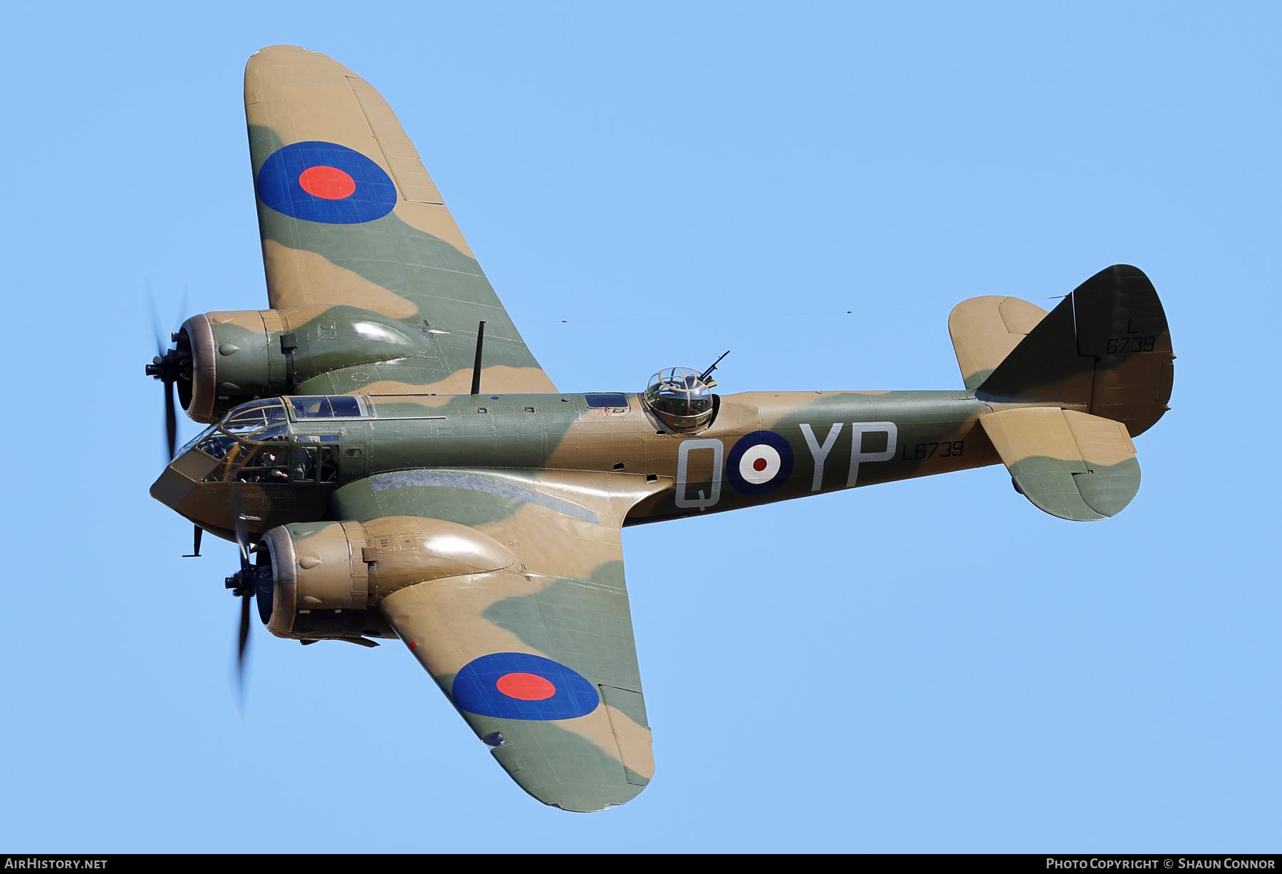 Aircraft Photo of G-BPIV / L6739 | Bristol 149 Bolingbroke Mk4 (mod) | UK - Air Force | AirHistory.net #821915