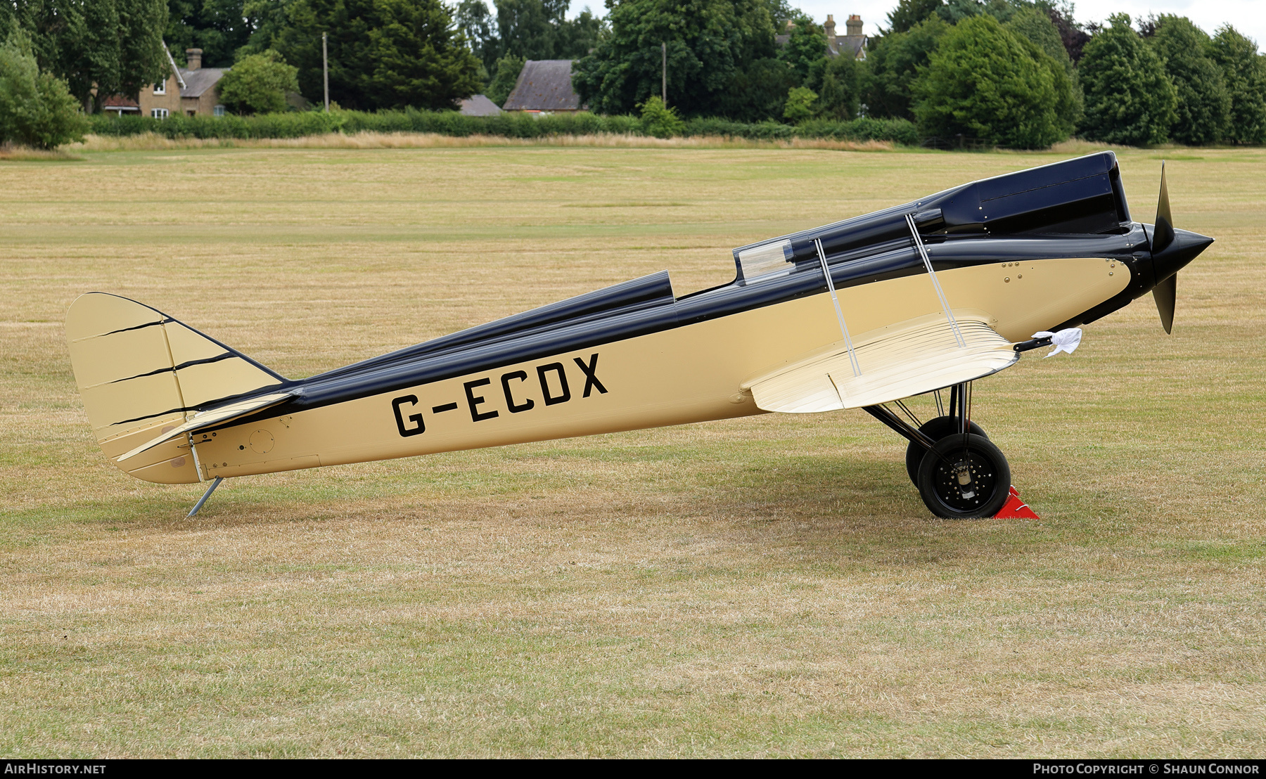 Aircraft Photo of G-ECDX | De Havilland D.H. 71 Tiger Moth | AirHistory.net #821924
