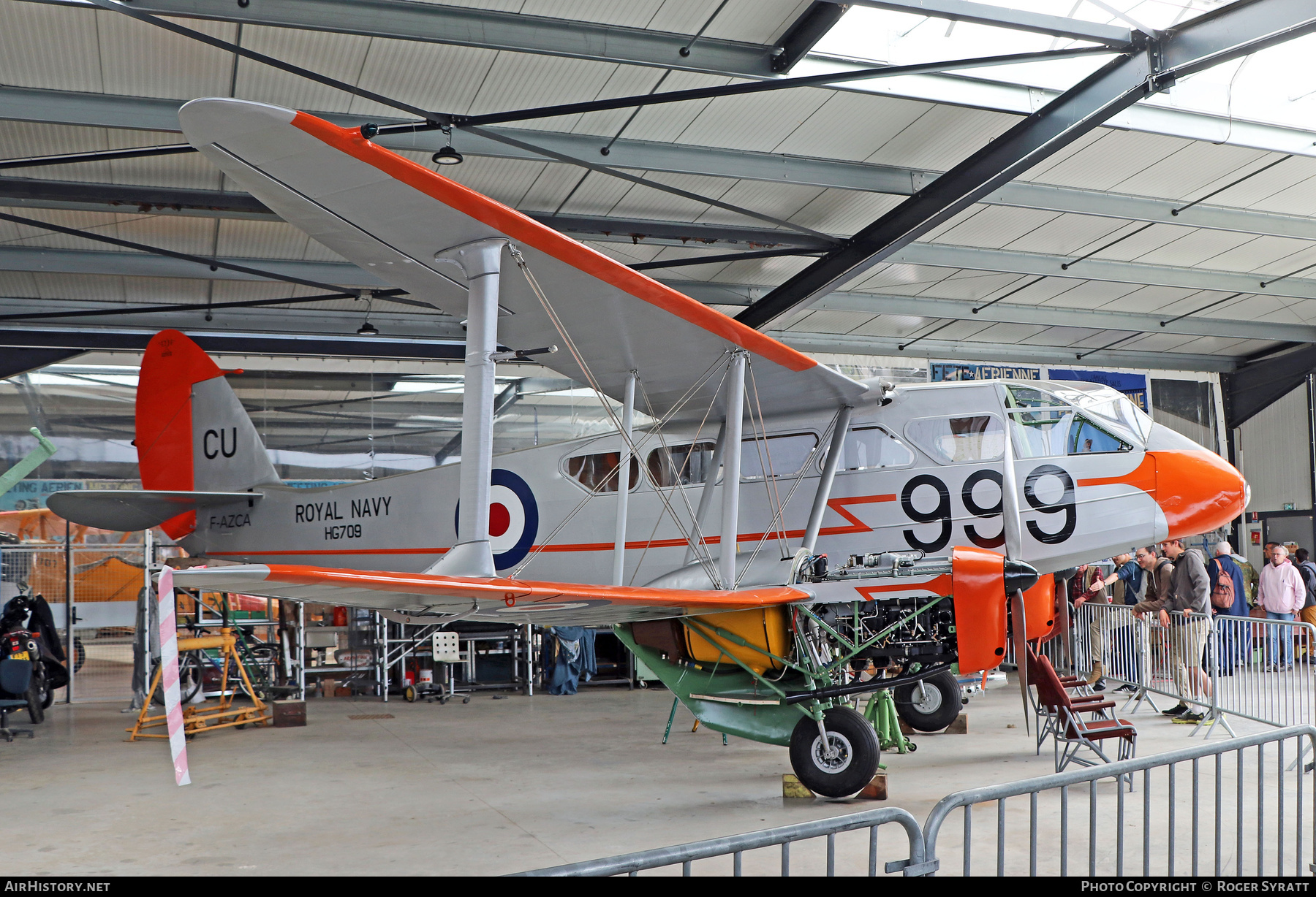 Aircraft Photo of F-AZCA / HG709 | De Havilland D.H. 89A Dragon Rapide | UK - Navy | AirHistory.net #821926