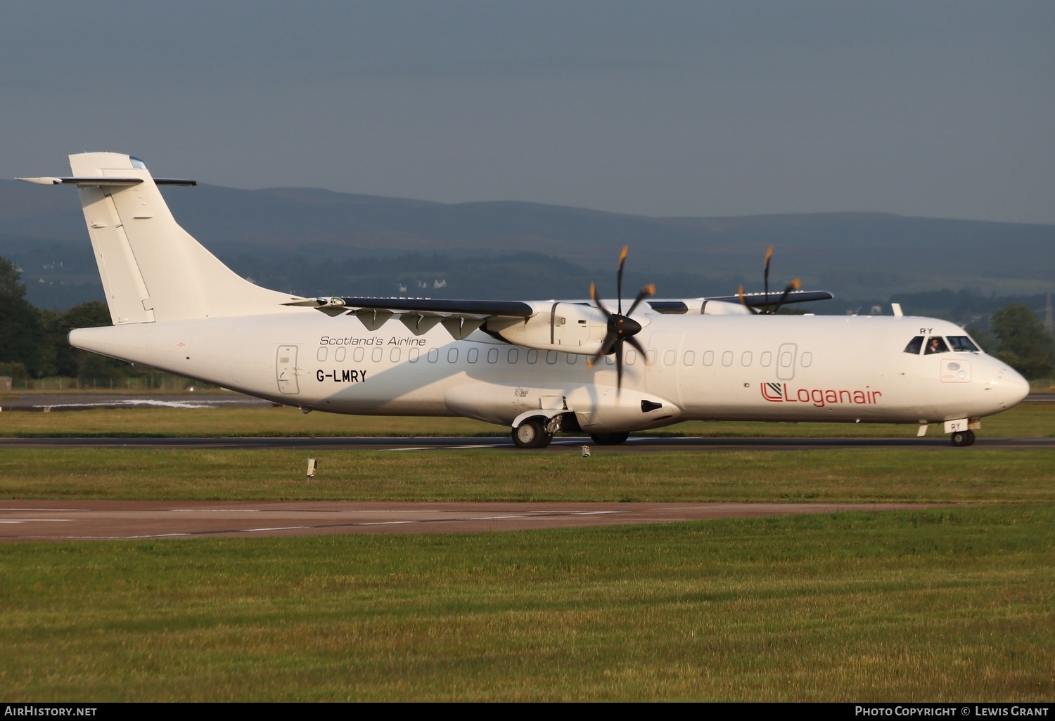 Aircraft Photo of G-LMRY | ATR ATR-72-500/F (ATR-72-212A) | Loganair | AirHistory.net #821967