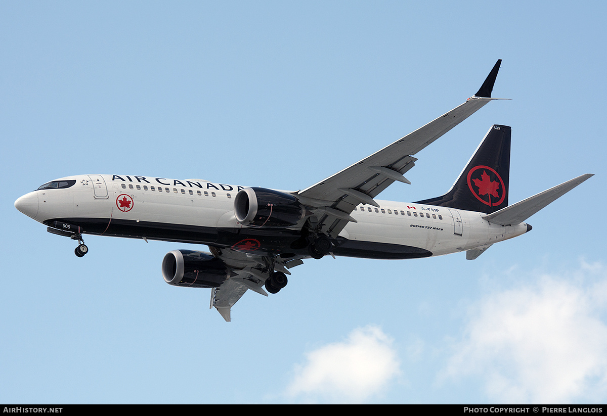 Aircraft Photo of C-FSIP | Boeing 737-8 Max 8 | Air Canada | AirHistory.net #821986