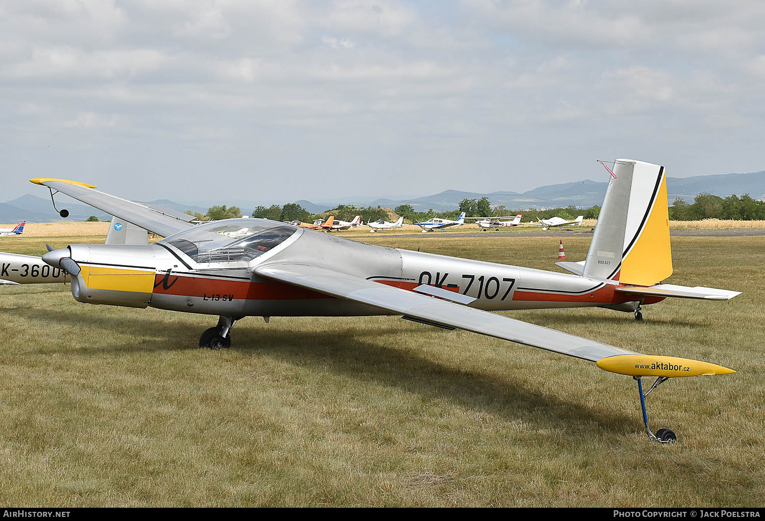 Aircraft Photo of OK-7107 | Aerotechnik L-13SW Vivat | AirHistory.net #821989