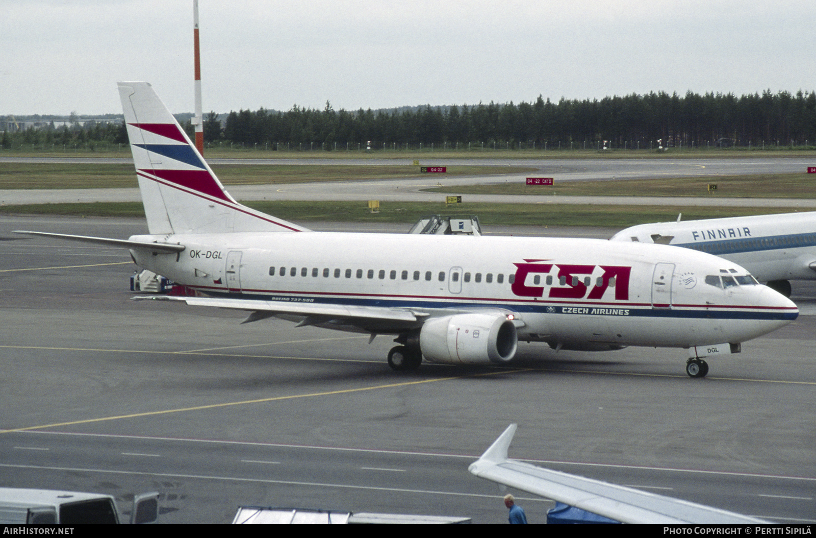 Aircraft Photo of OK-DGL | Boeing 737-55S | ČSA - Czech Airlines | AirHistory.net #821994