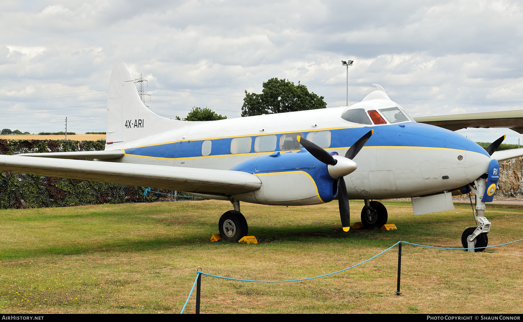Aircraft Photo of 4X-ARI | De Havilland D.H. 104 Dove 1B | AirHistory.net #821997