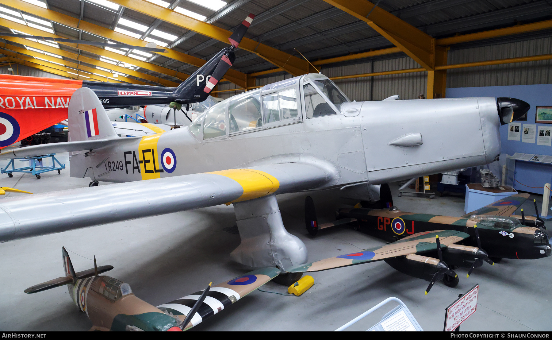 Aircraft Photo of VR249 | Percival P.40 Prentice T1 | UK - Air Force | AirHistory.net #822001