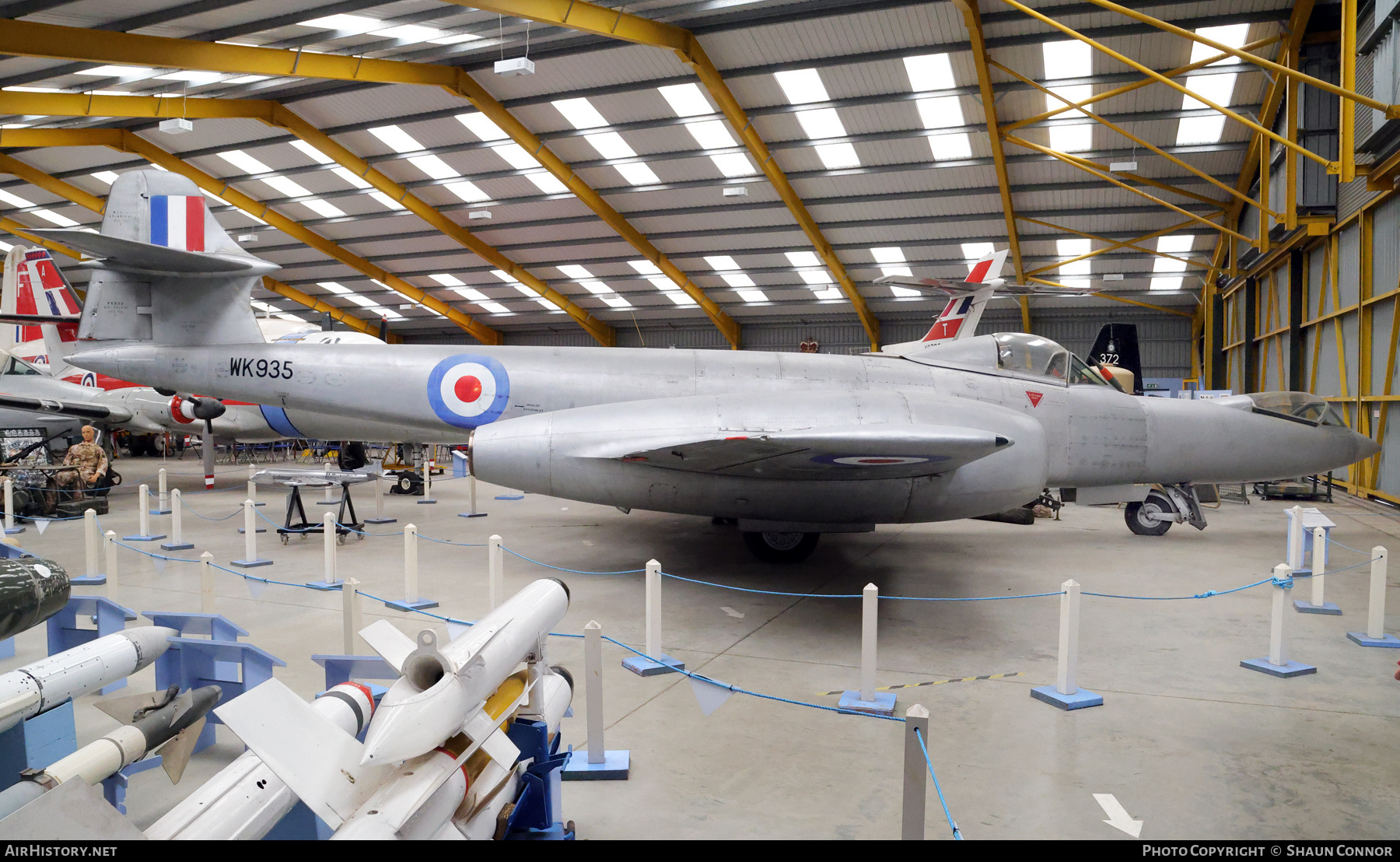 Aircraft Photo of WK935 | Gloster Meteor F8 (Mod) | UK - Air Force | AirHistory.net #822008