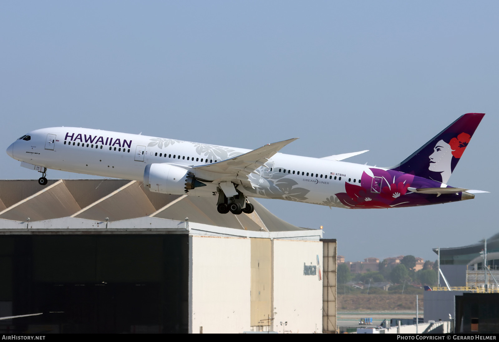 Aircraft Photo of N781HA | Boeing 787-9 Dreamliner | Hawaiian Airlines | AirHistory.net #822010
