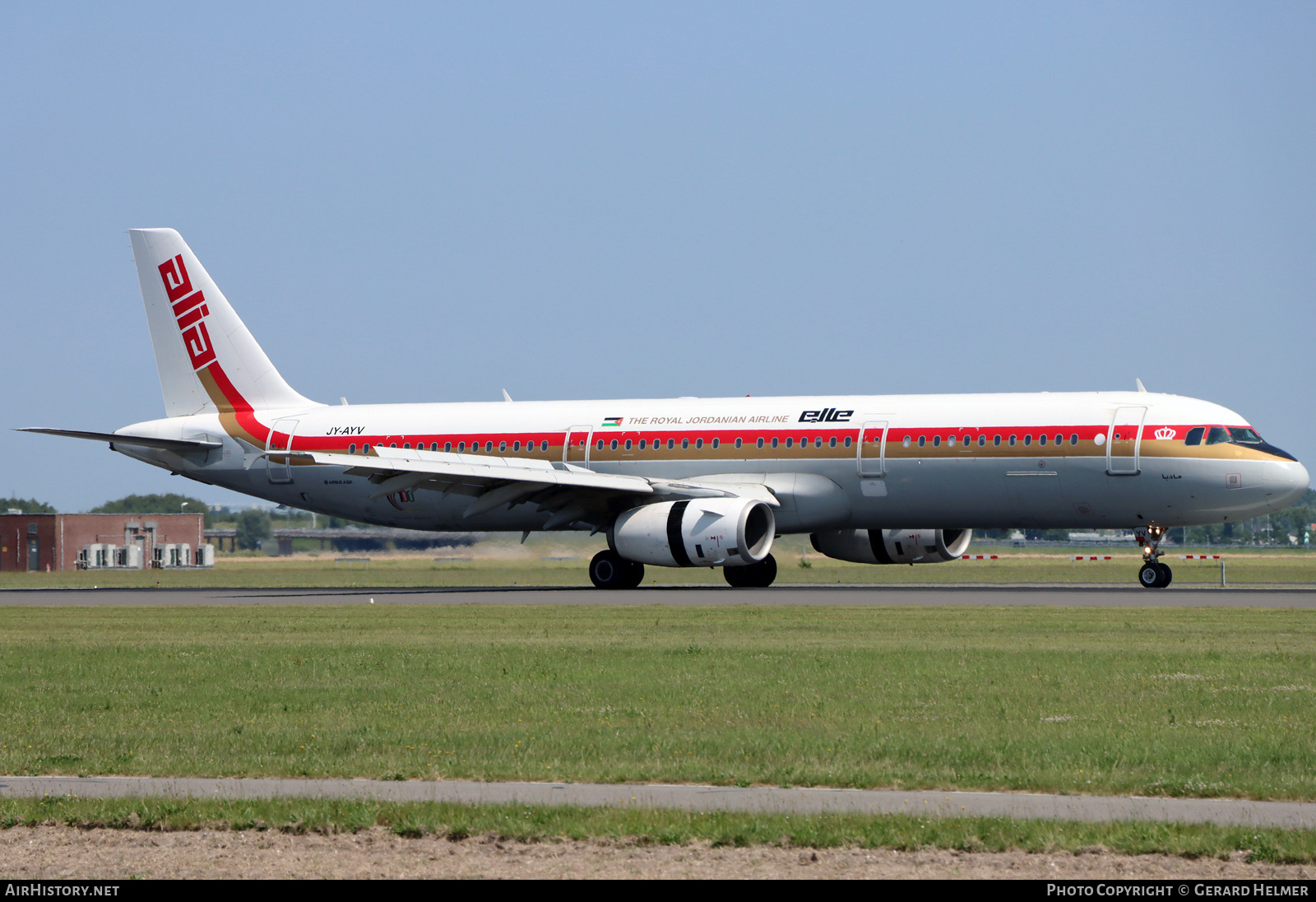 Aircraft Photo of JY-AYV | Airbus A321-231 | Royal Jordanian Airlines | Alia - The Royal Jordanian Airline | AirHistory.net #822033