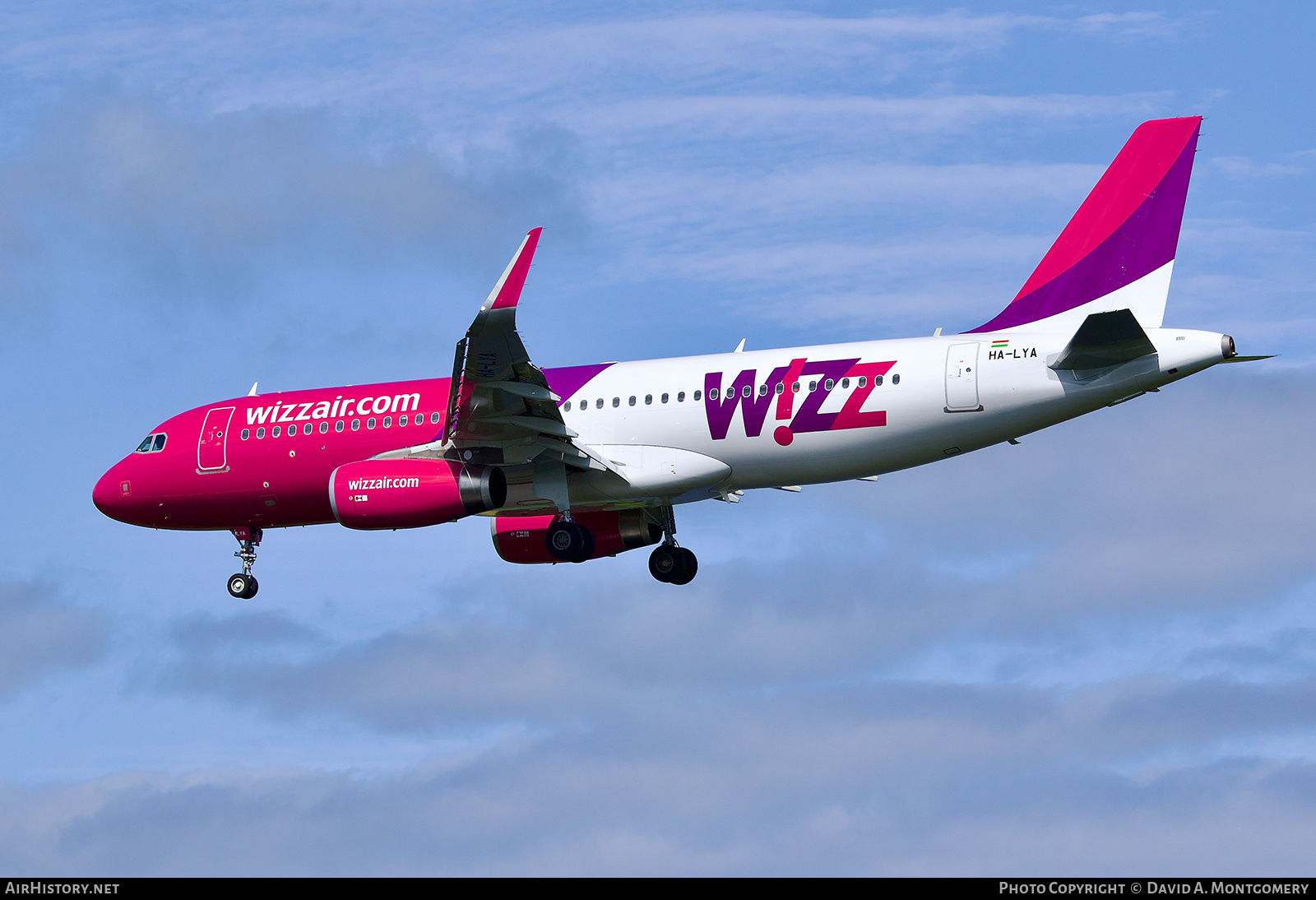 Aircraft Photo of HA-LYA | Airbus A320-232 | Wizz Air | AirHistory.net #822055