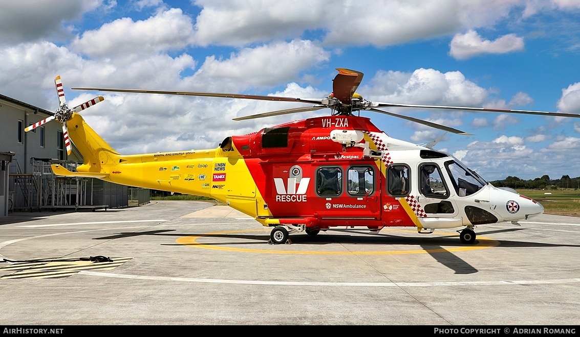 Aircraft Photo of VH-ZXA | AgustaWestland AW-139 | Westpac Rescue | AirHistory.net #822056
