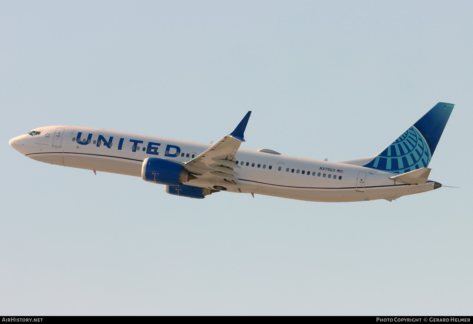 Aircraft Photo of N37563 | Boeing 737-9 Max 9 | United Airlines | AirHistory.net #822058