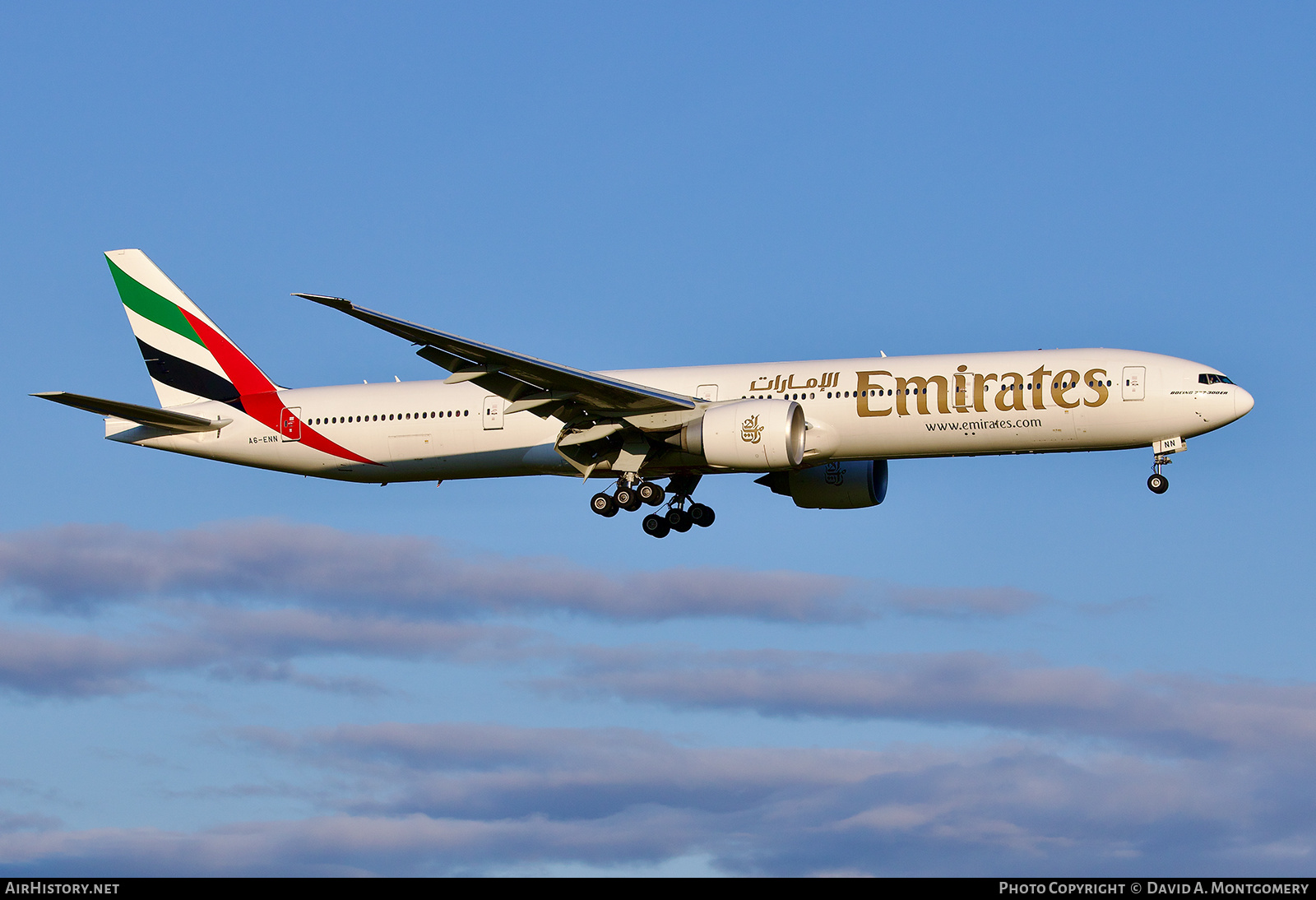 Aircraft Photo of A6-ENN | Boeing 777-31H/ER | Emirates | AirHistory.net #822060