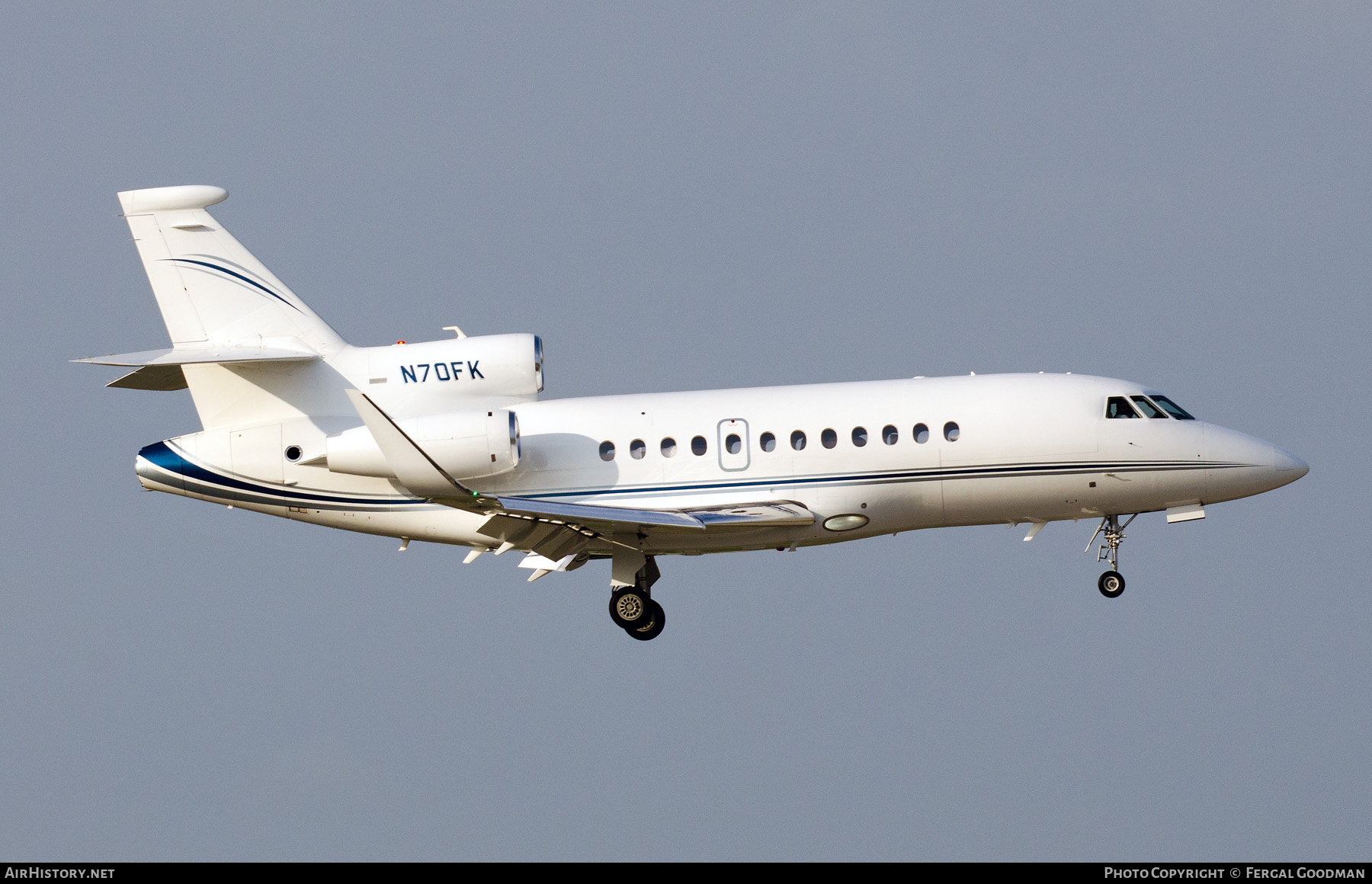 Aircraft Photo of N70FK | Dassault Falcon 900EX | AirHistory.net #822066