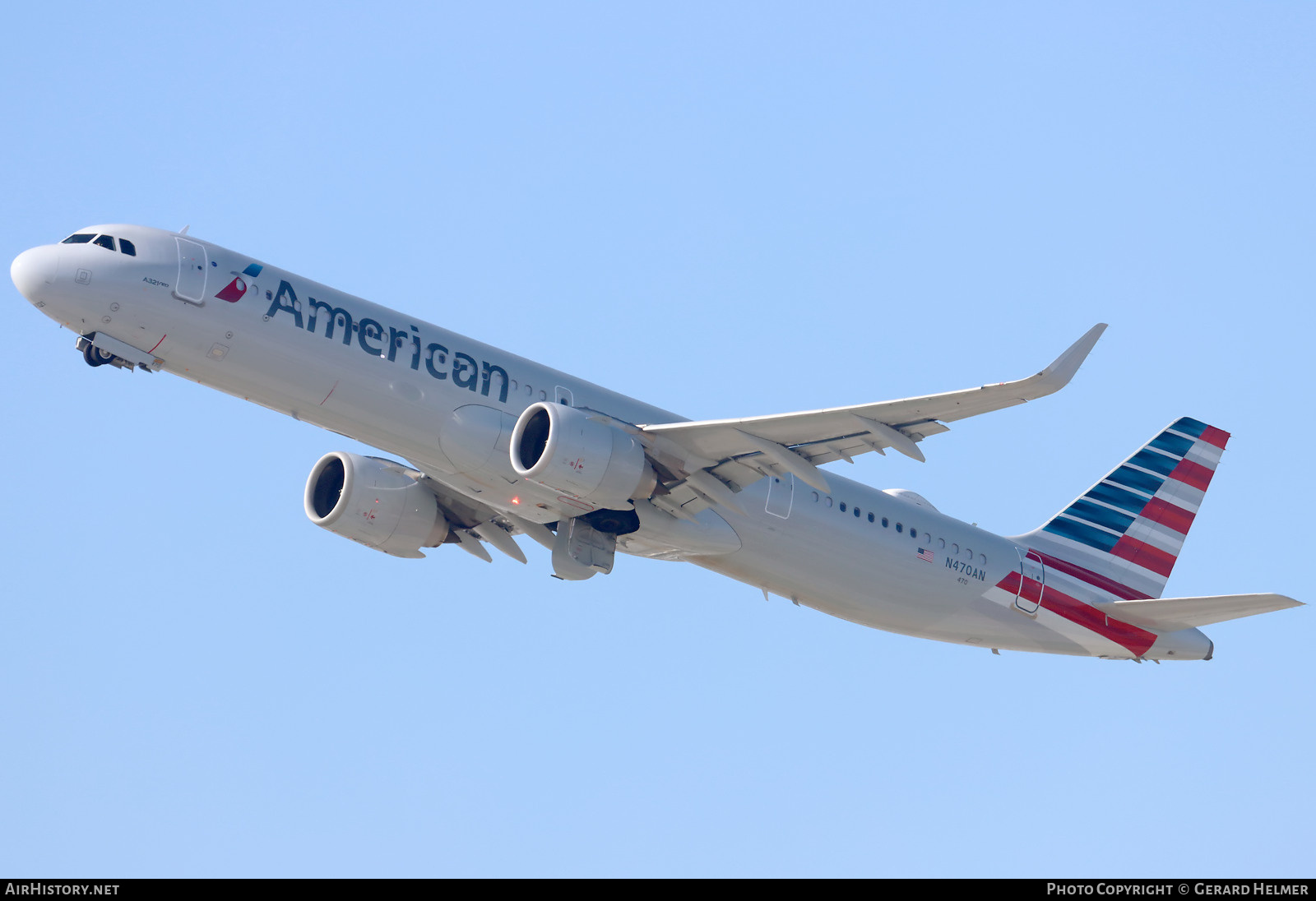 Aircraft Photo of N470AN | Airbus A321-253NX | American Airlines | AirHistory.net #822077