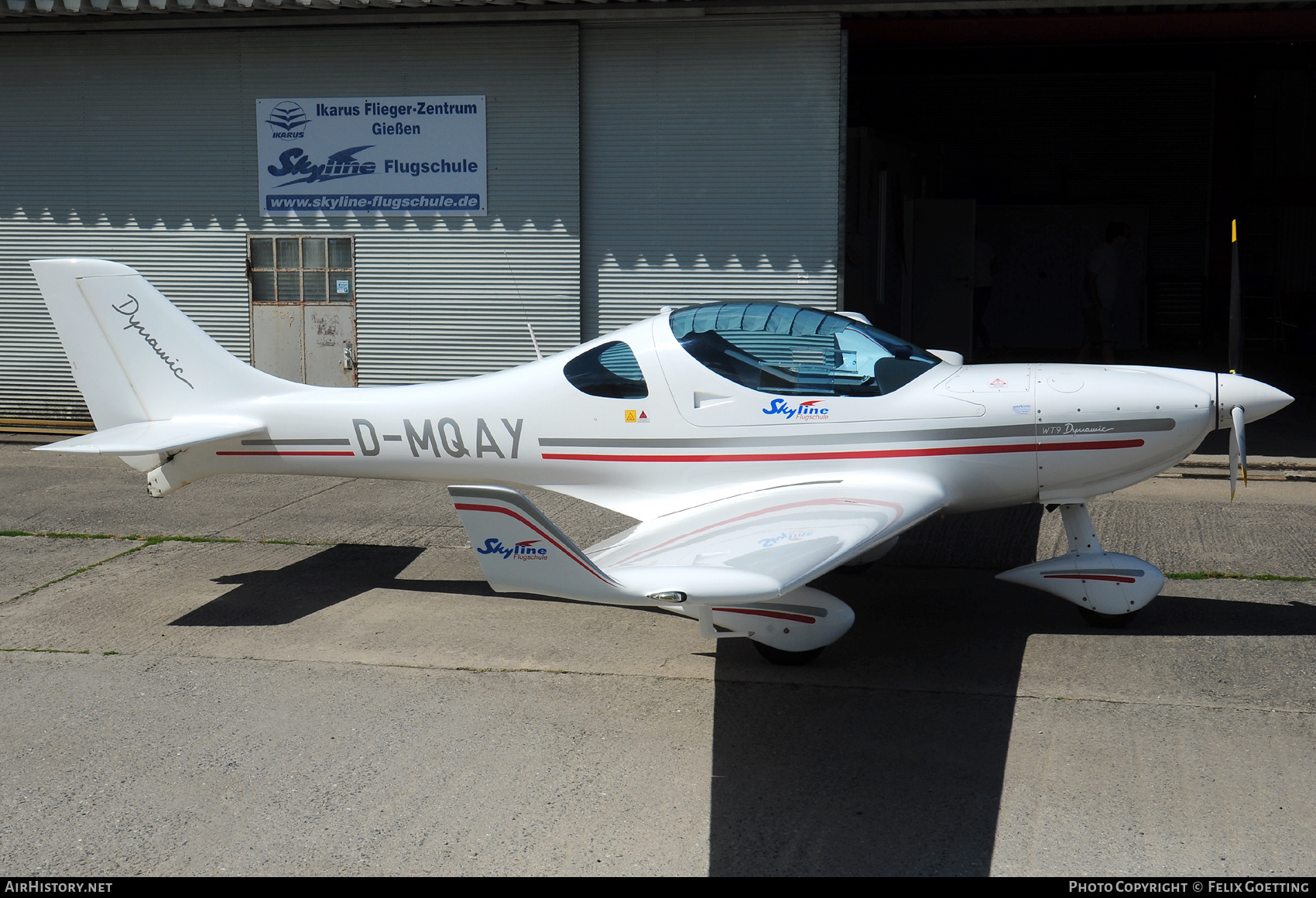 Aircraft Photo of D-MQAY | Aerospool WT-9 Dynamic | Skyline Flugschule | AirHistory.net #822080