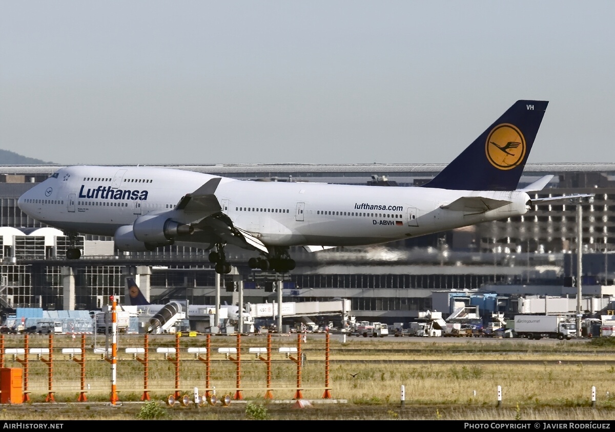 Aircraft Photo of D-ABVH | Boeing 747-430 | Lufthansa | AirHistory.net #822090
