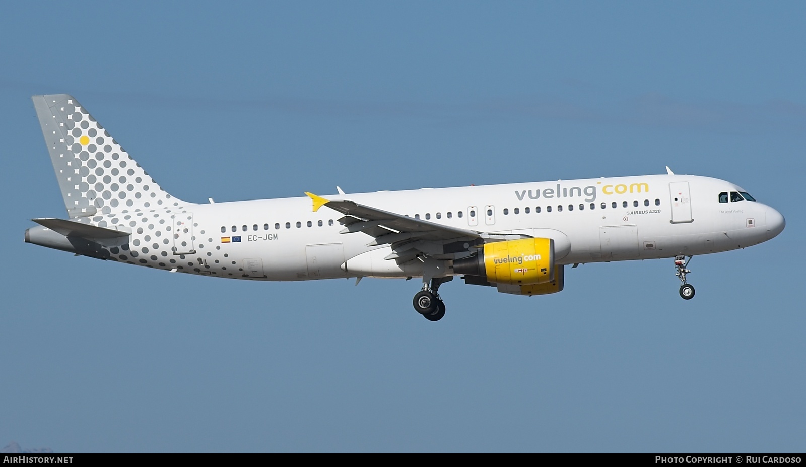Aircraft Photo of EC-JGM | Airbus A320-214 | Vueling Airlines | AirHistory.net #822095