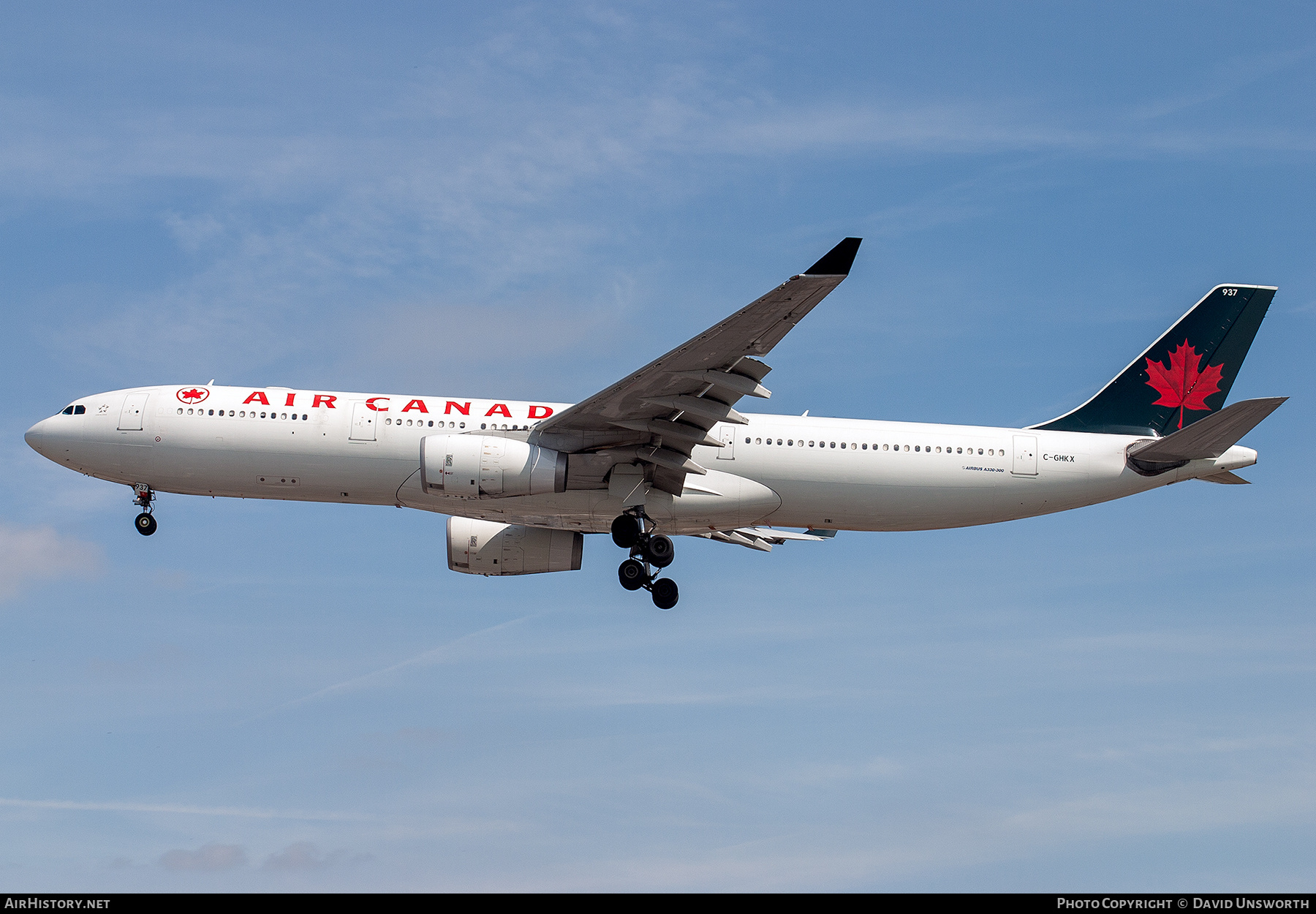 Aircraft Photo of C-GHKX | Airbus A330-343 | Air Canada | AirHistory.net #822097