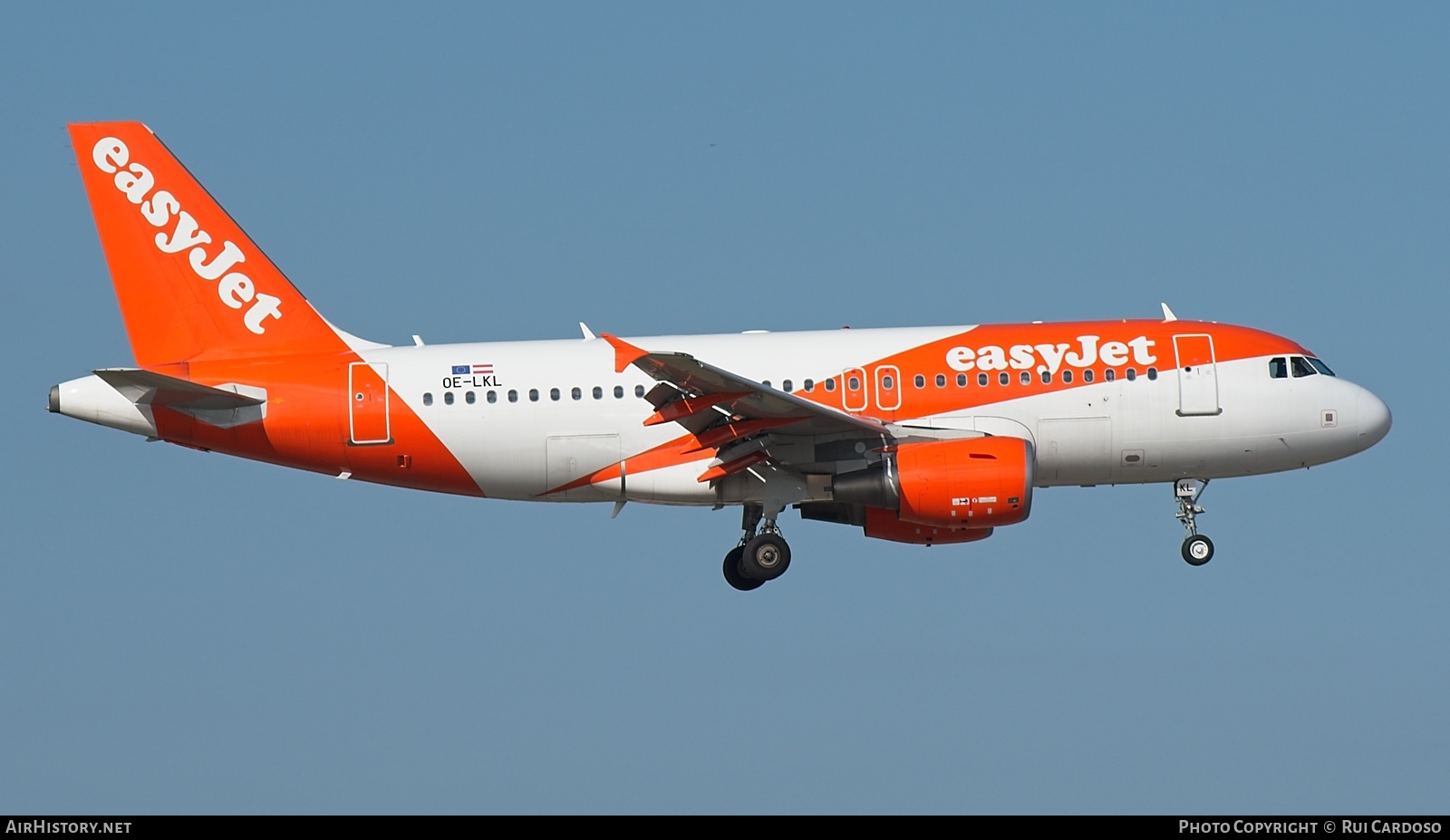 Aircraft Photo of OE-LKL | Airbus A319-111 | EasyJet | AirHistory.net #822106